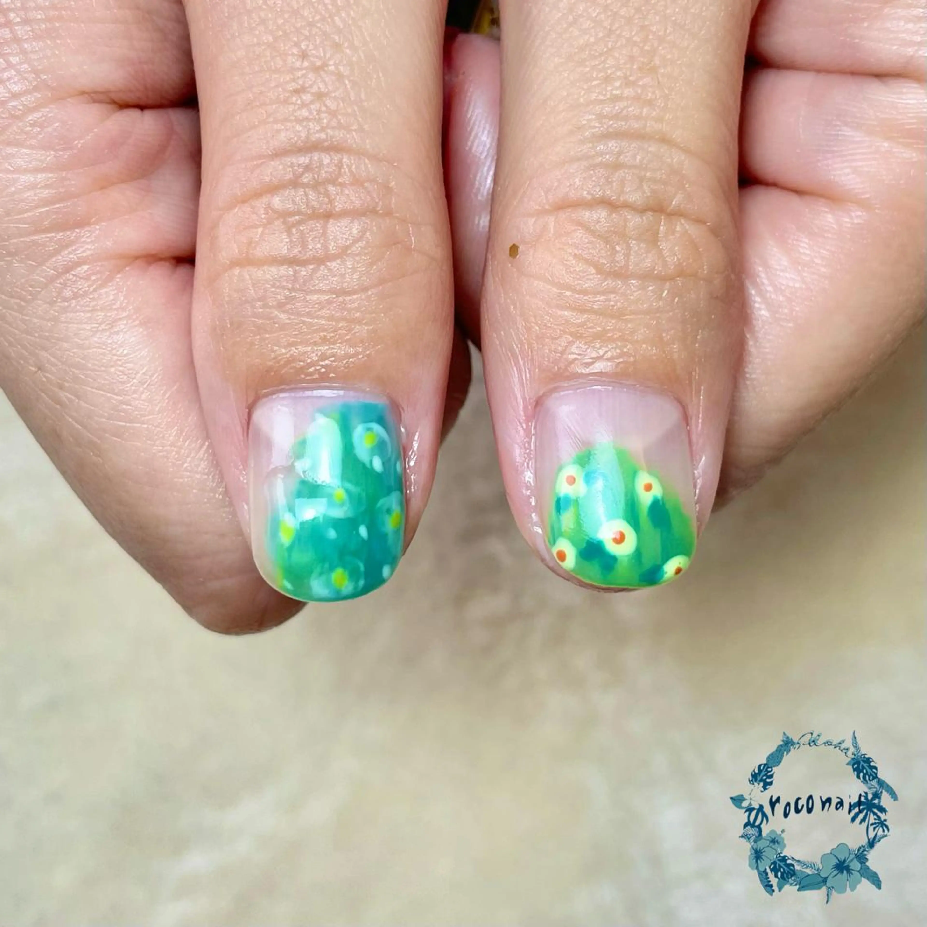 ネイル ハンドネイル roconail ヒロコのネイルデザイン