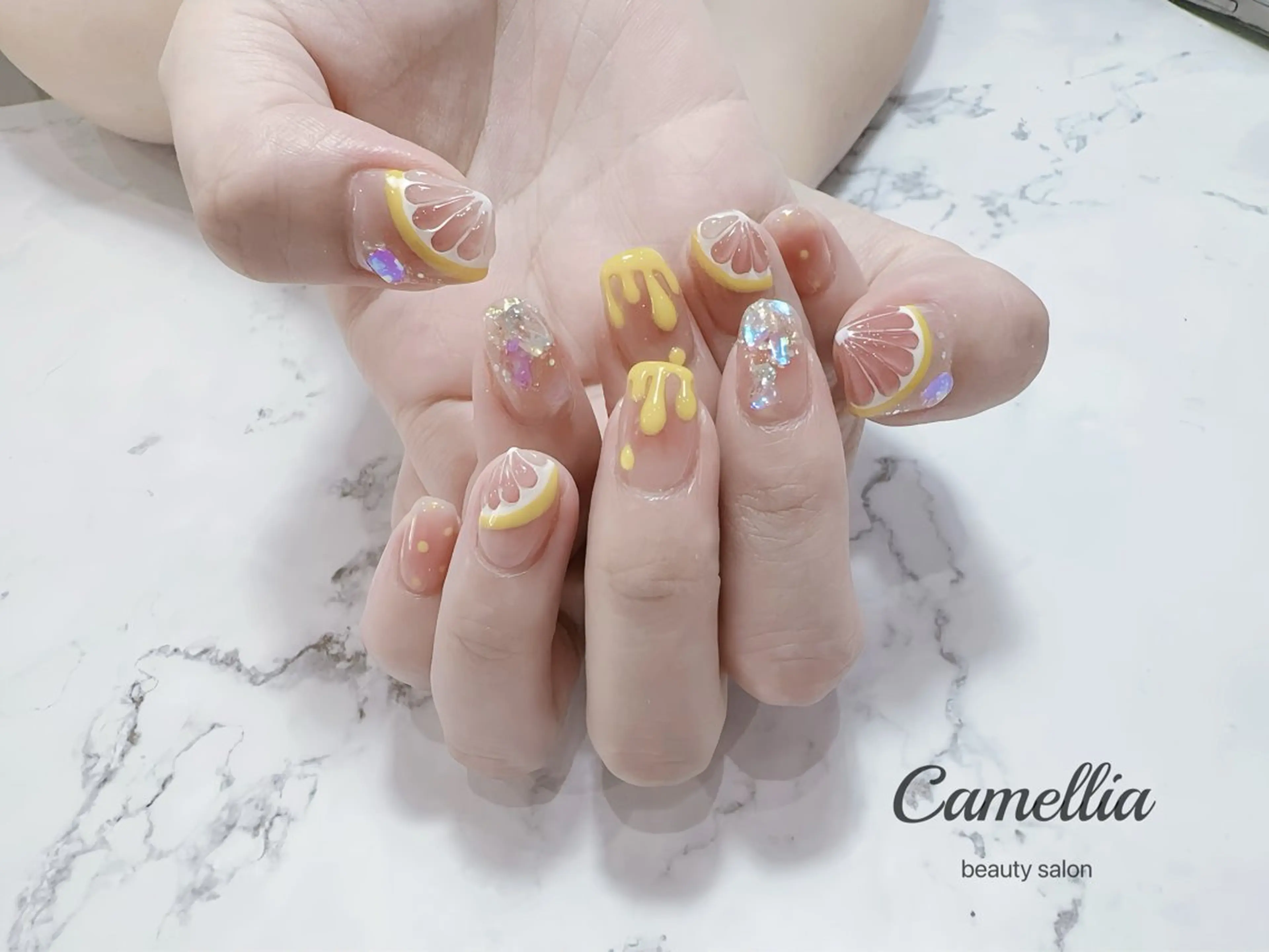 ネイル ハンドネイル ハンドケア Camellia nail salonのネイルデザイン