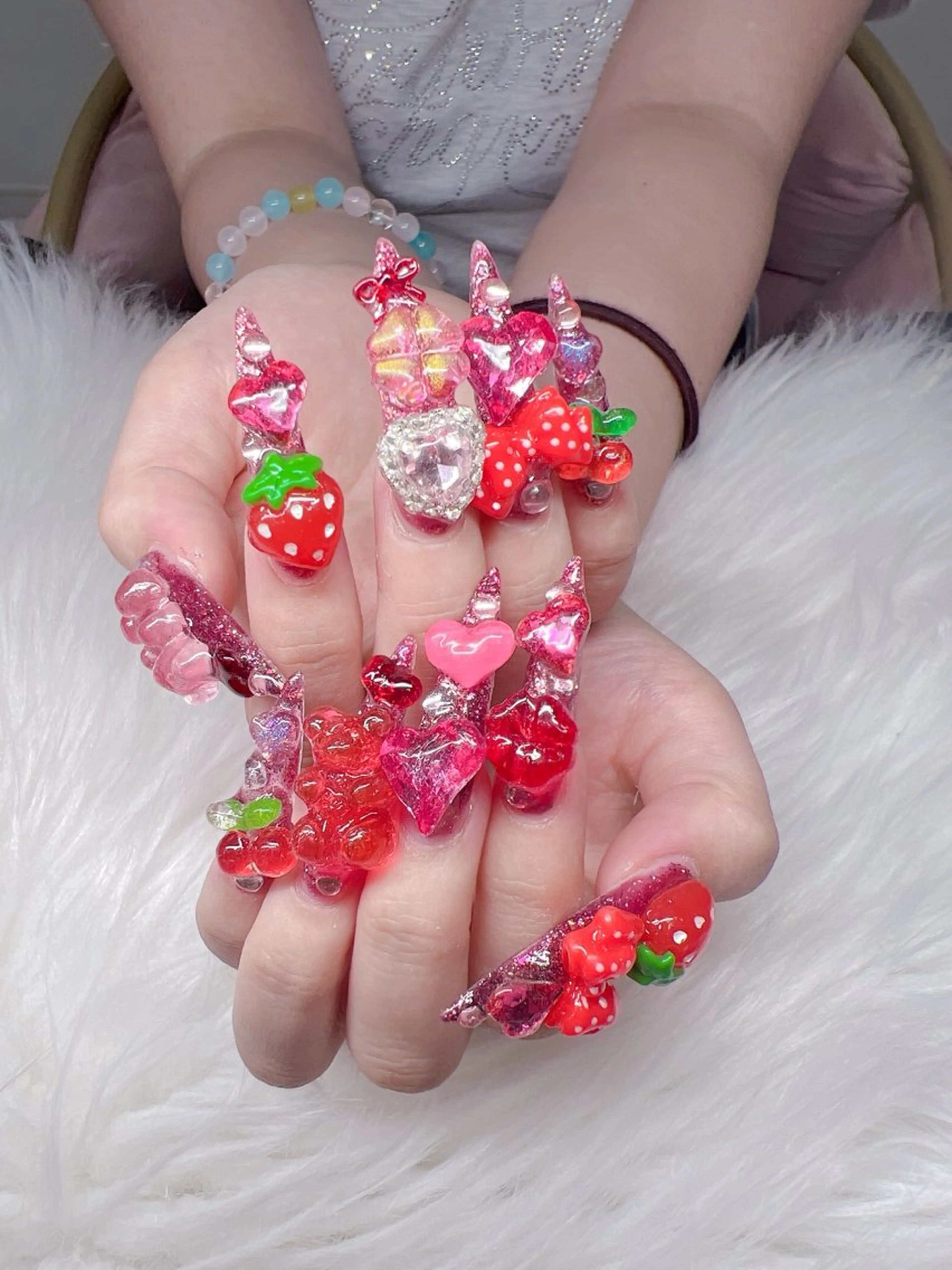 ネイル ハンドネイル Lee Nails チップ長さだし専門店のネイルデザイン