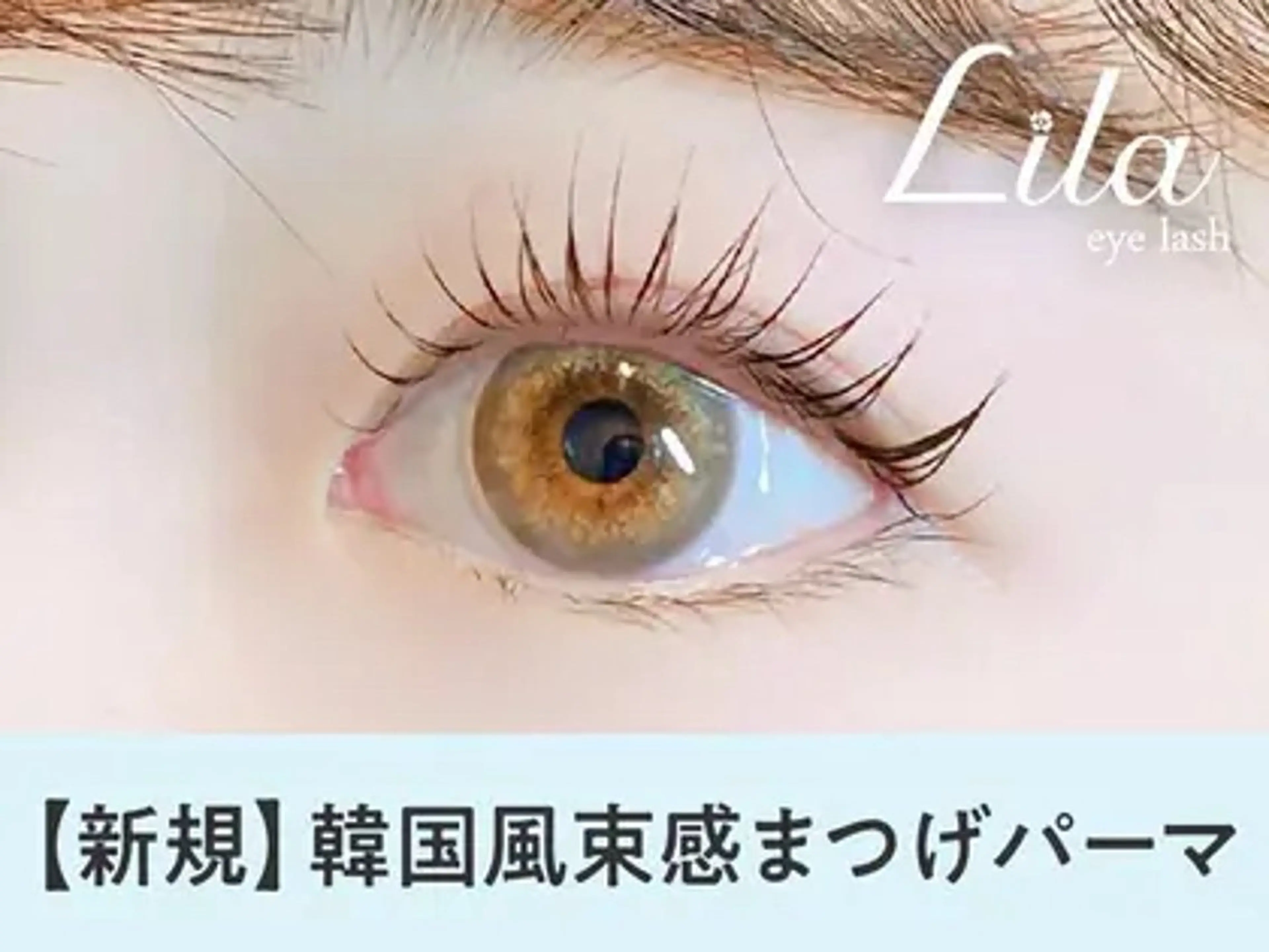 《新規》韓国風★束感まつげパーマ+高濃度アイシャンプー 【4150円】[四条河原町]の写真