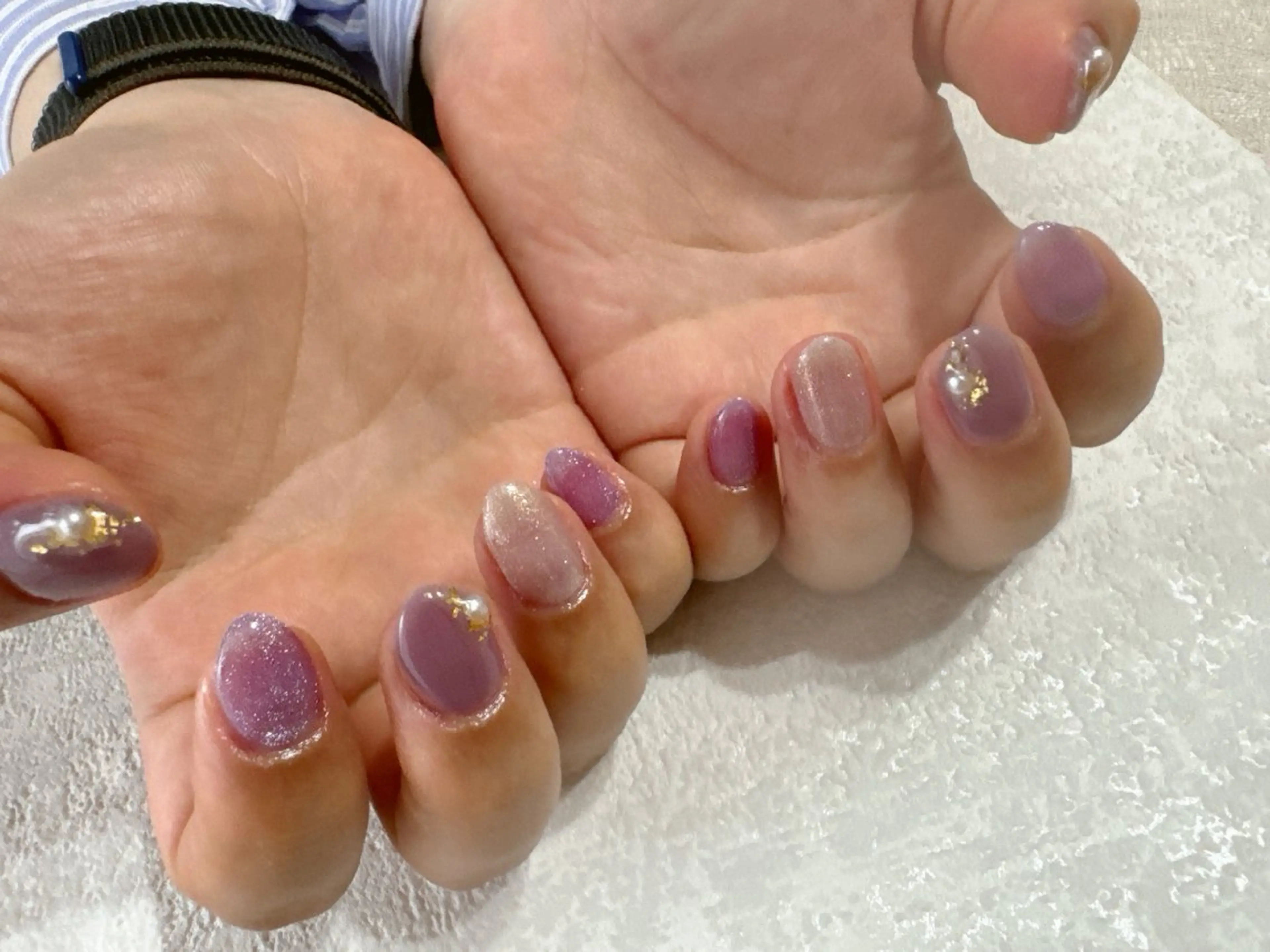 ネイル ジェルネイル メンズネイル パラジェル 夏ネイル ワンホンネイル ハンドネイル kikinail 溝の口のネイルデザイン