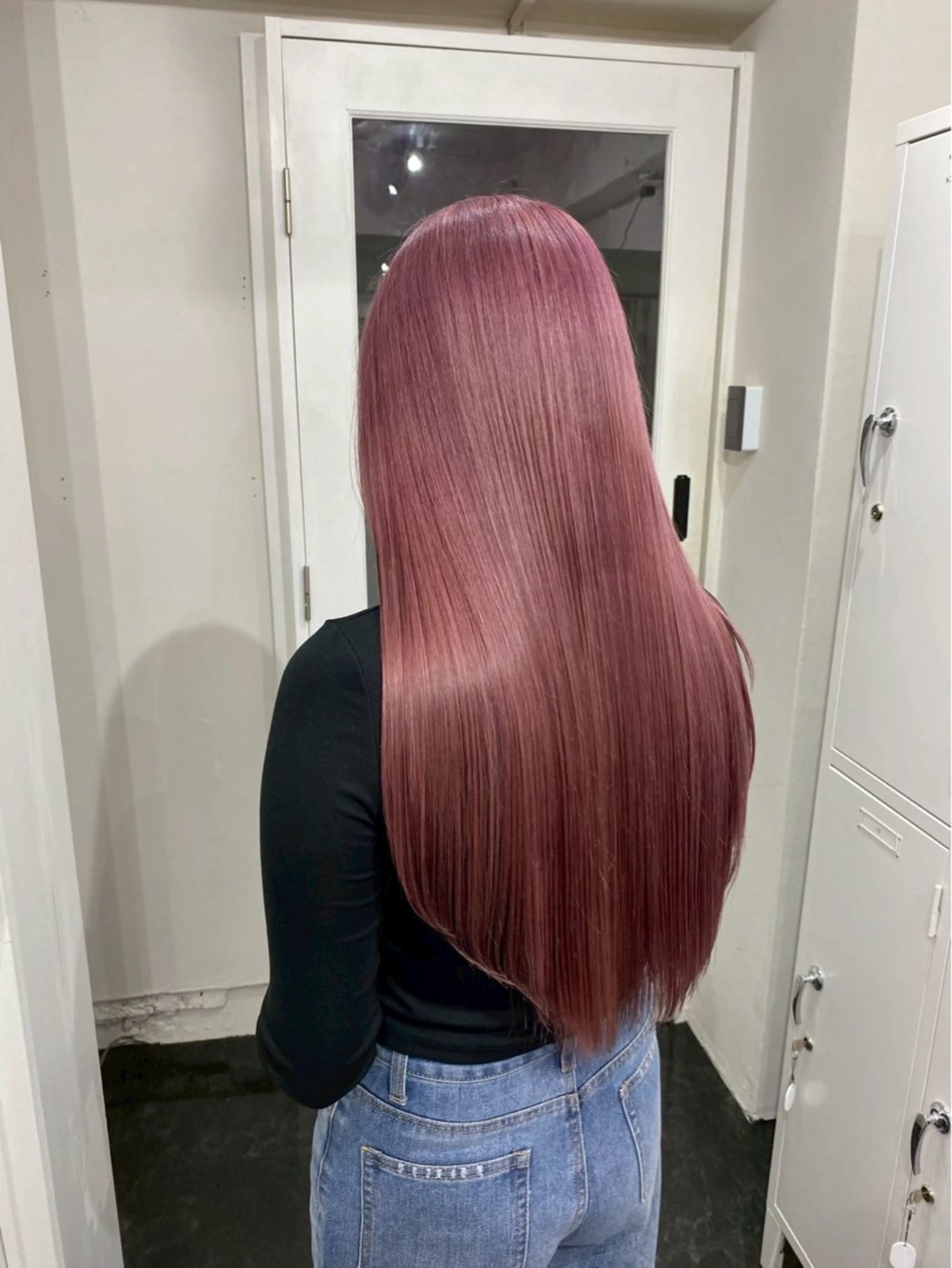 ロング ヘアカラー ブリーチ 🎀 エクステ ♡さや♡のヘアスタイル