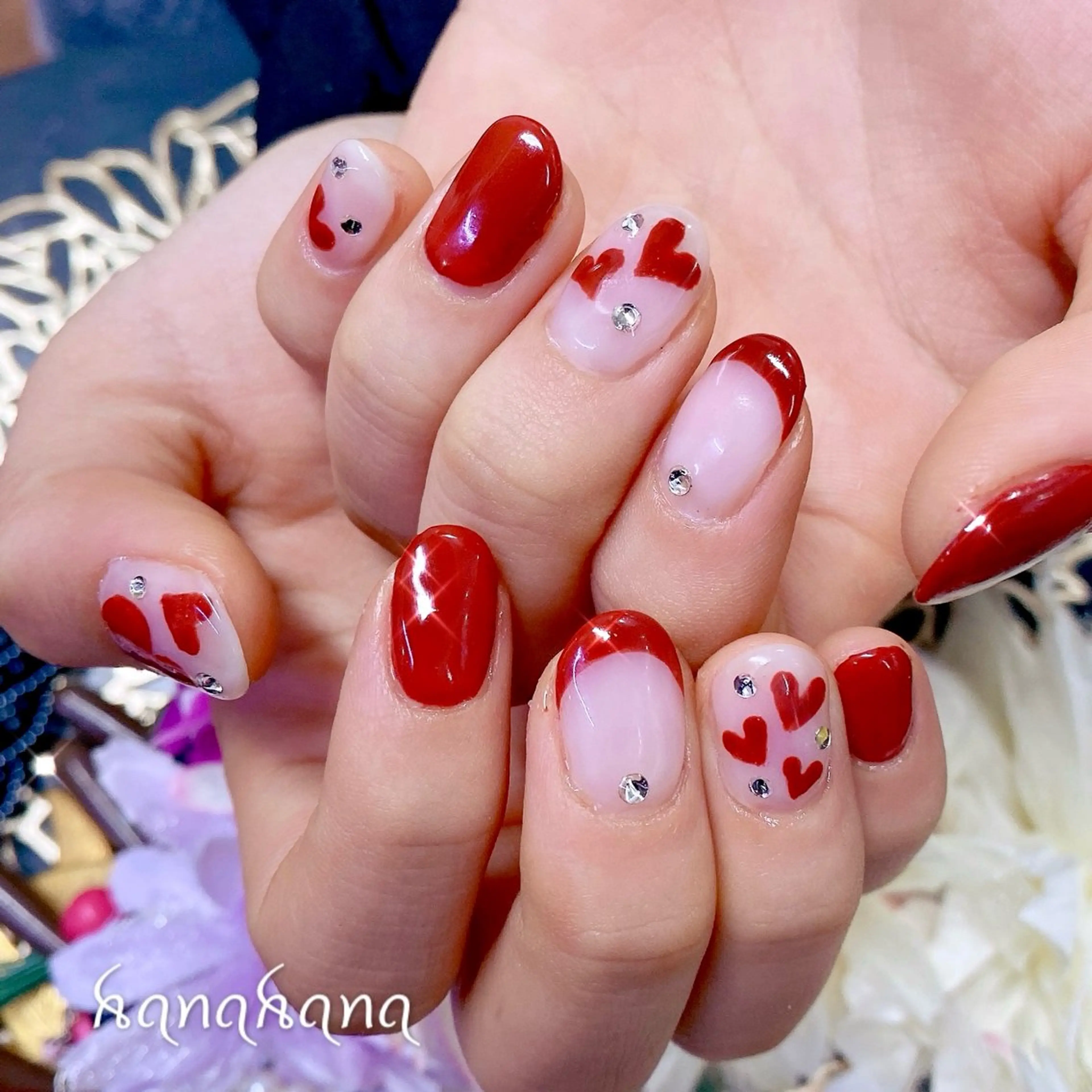 ネイル ジェルネイル HANAHANAのネイルデザイン