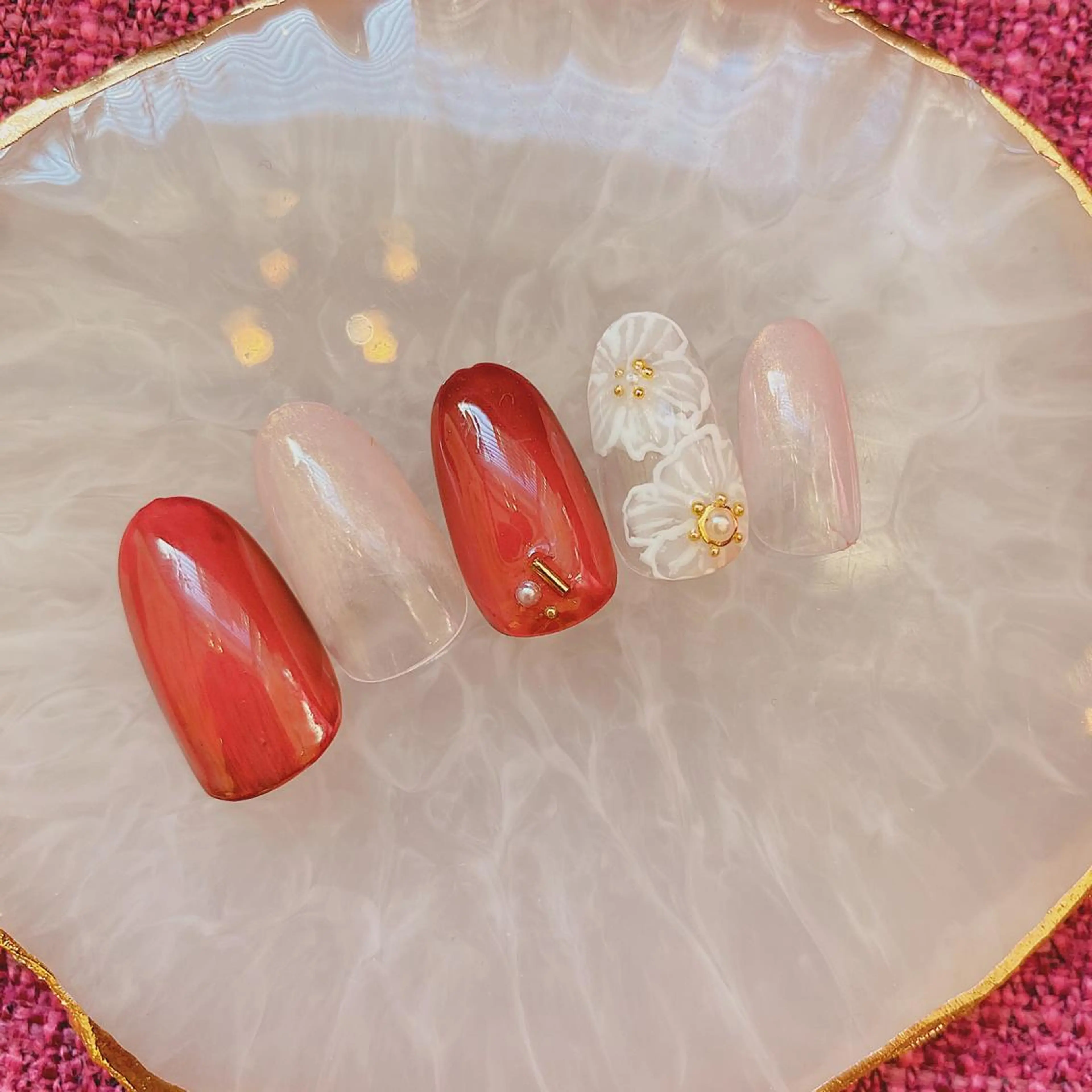 ネイル kurogi nanakaのネイルデザイン