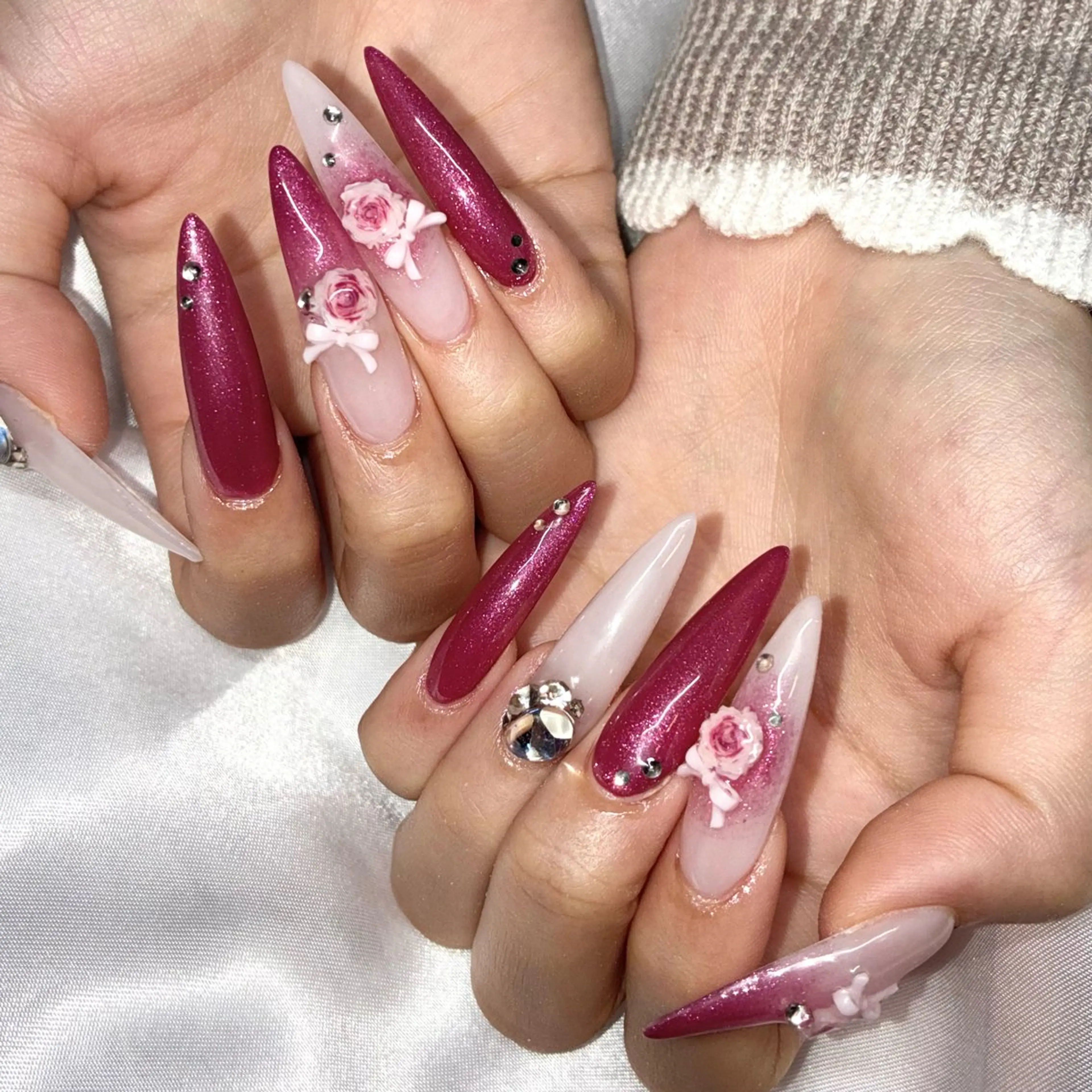 ネイル ハンドネイル Nail ヌシん家 AKANEのネイルデザイン