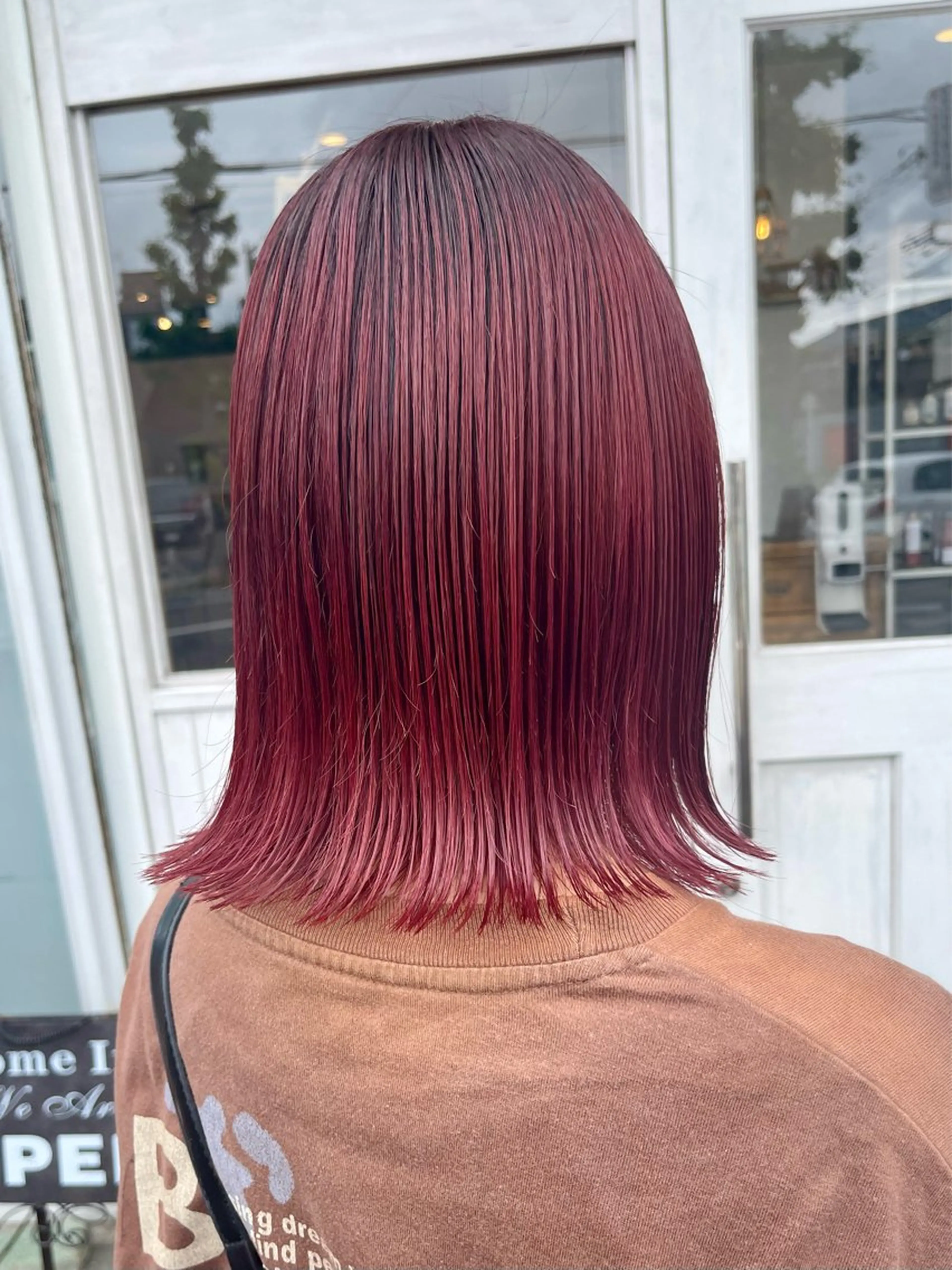 ミディアム カット ヘアカラー トリートメント 🍭透明感カラー 志賀拓海🍬🌈のヘアスタイル