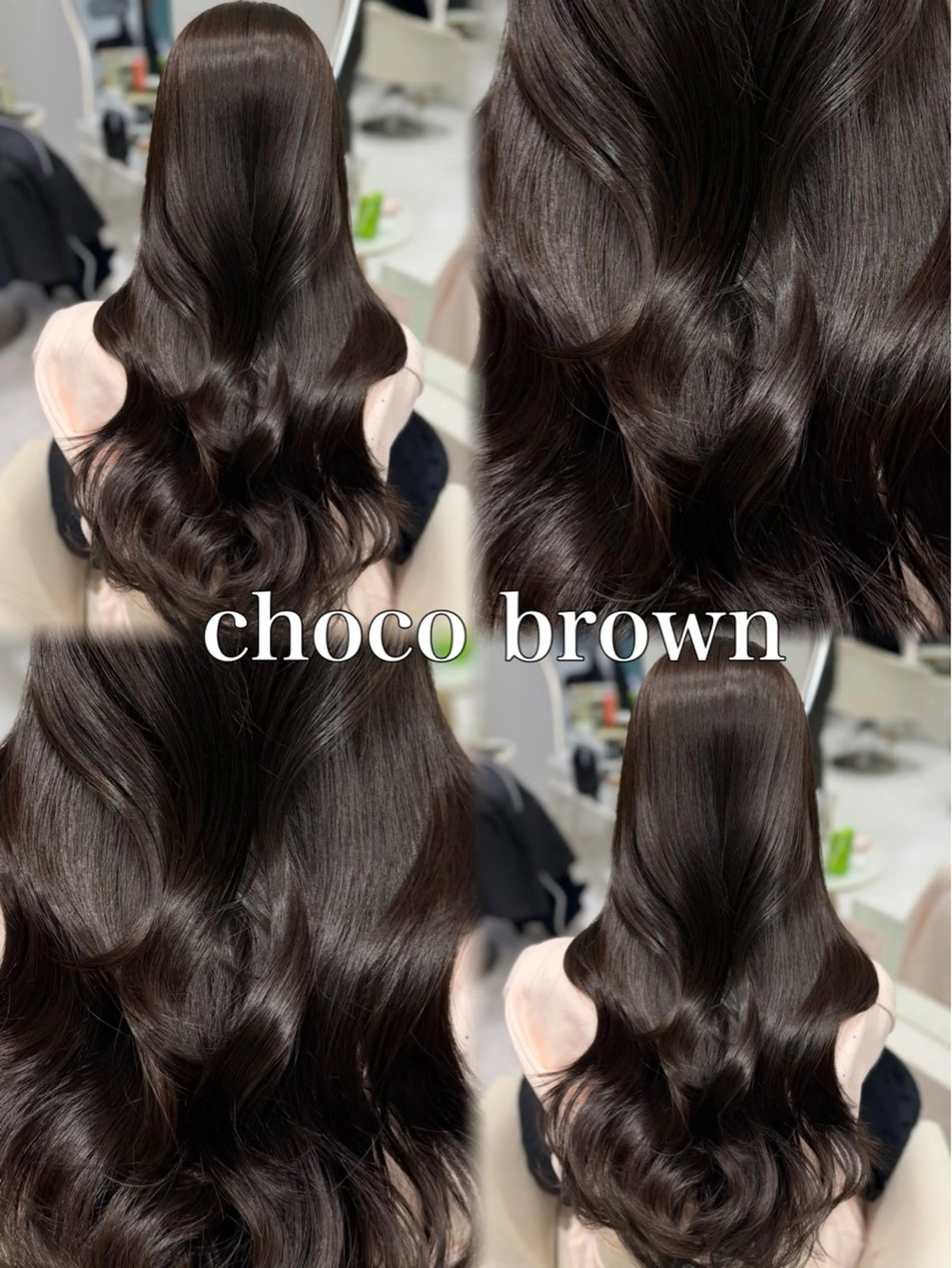 ロング カラー レイヤーカット 名駅/大人韓国ヘア 艶カラー/Rihoのヘアスタイル