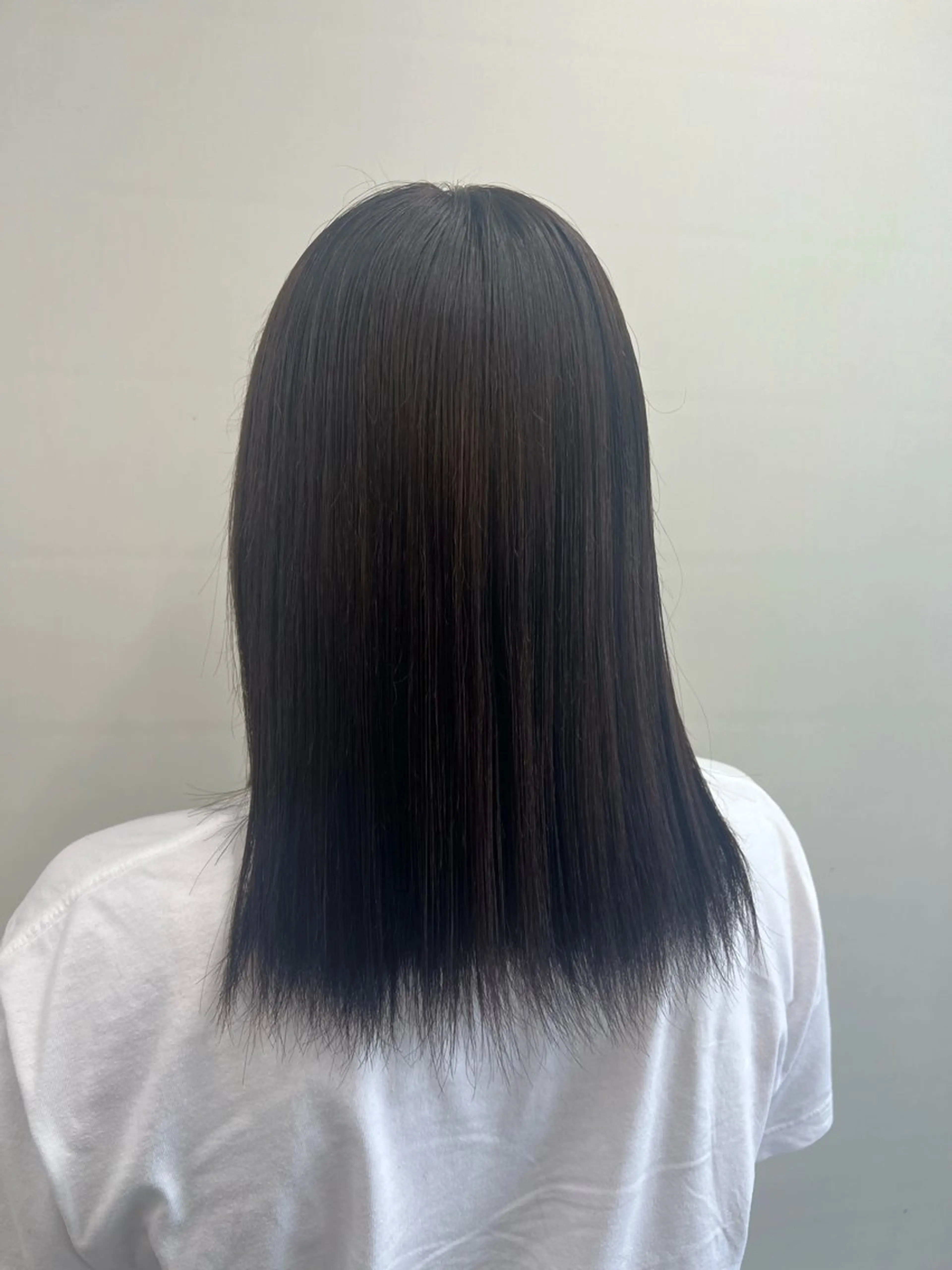 ミディアム カラー ヘアカラー 本間 絵理奈‎のヘアスタイル