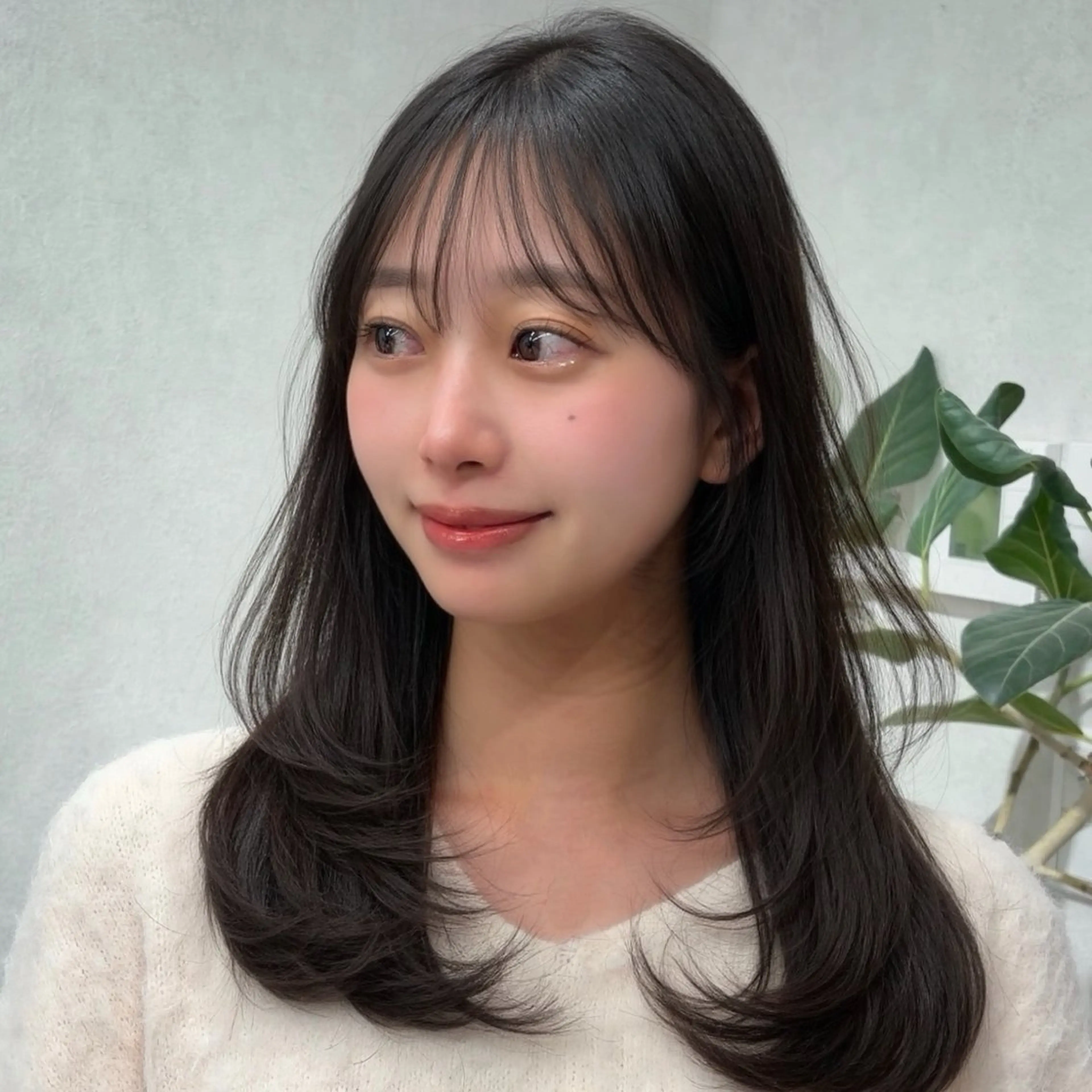 ミディアム カット ヘアカラー トリートメント 🩵似合わせカット/ カラー/あさか 🩵のヘアスタイル