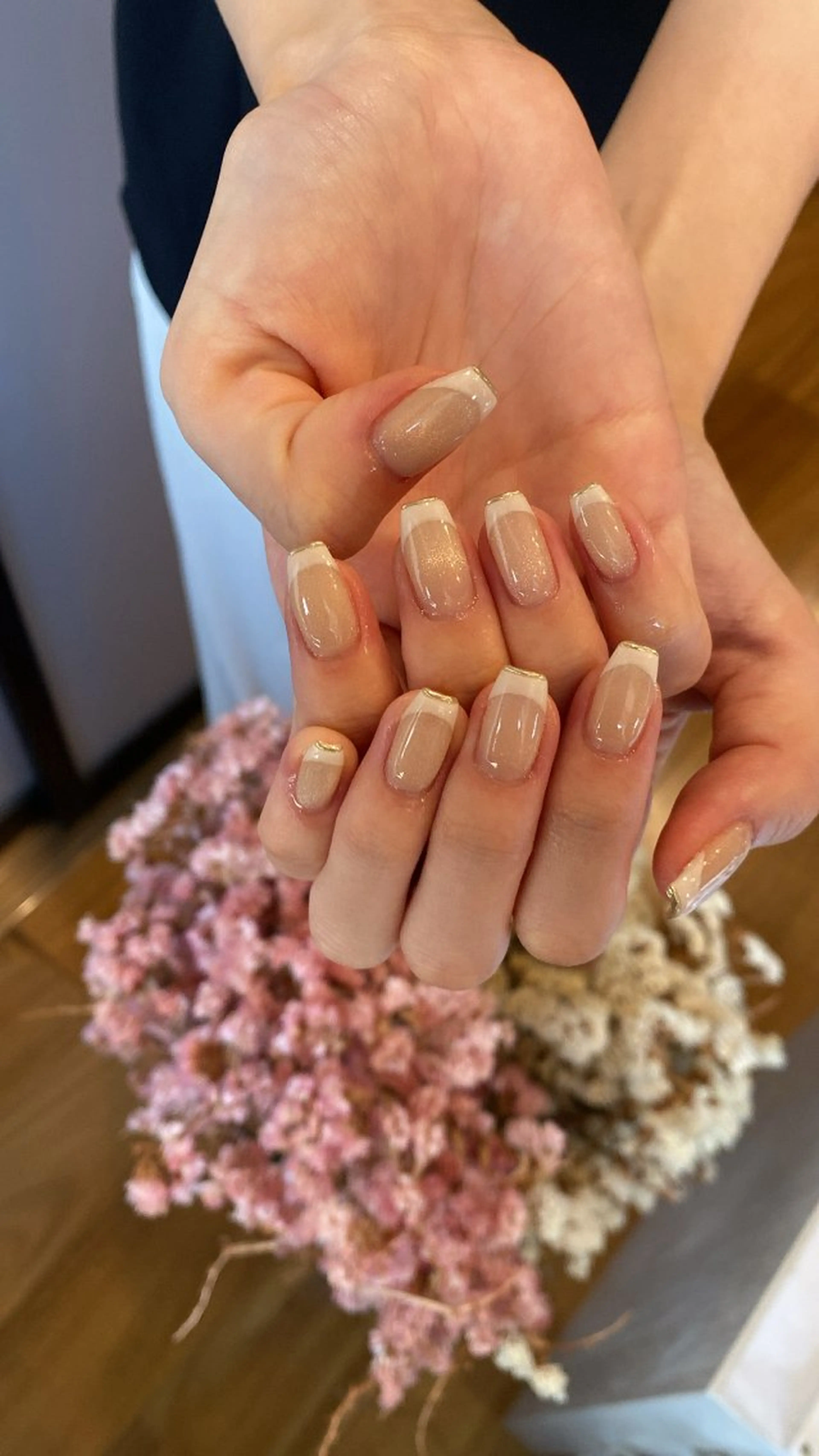 ネイル ハンドネイル crystal ⭐︎ colorのネイルデザイン