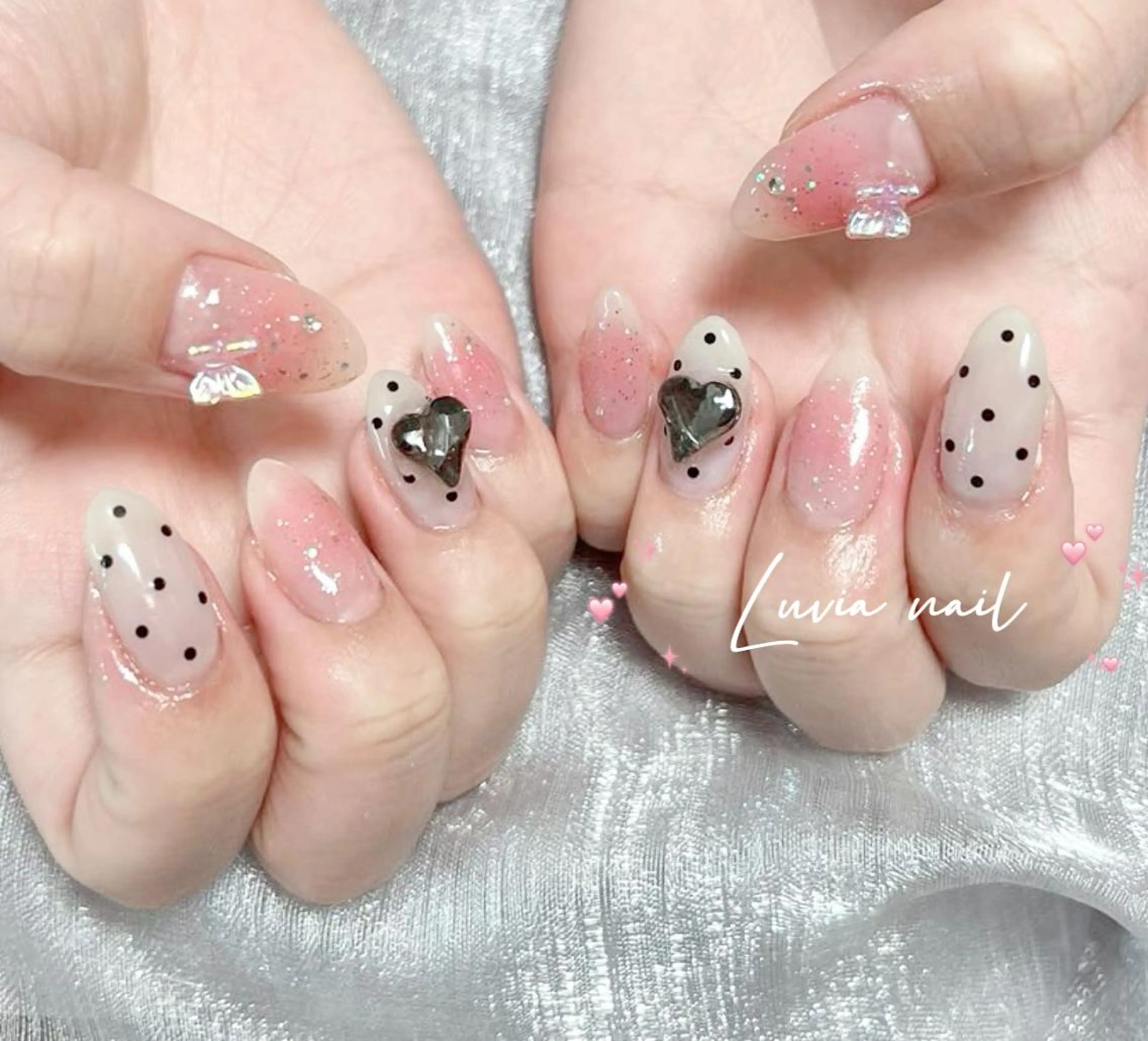 ネイル 🎀Luvia nail 池袋✨のネイルデザイン