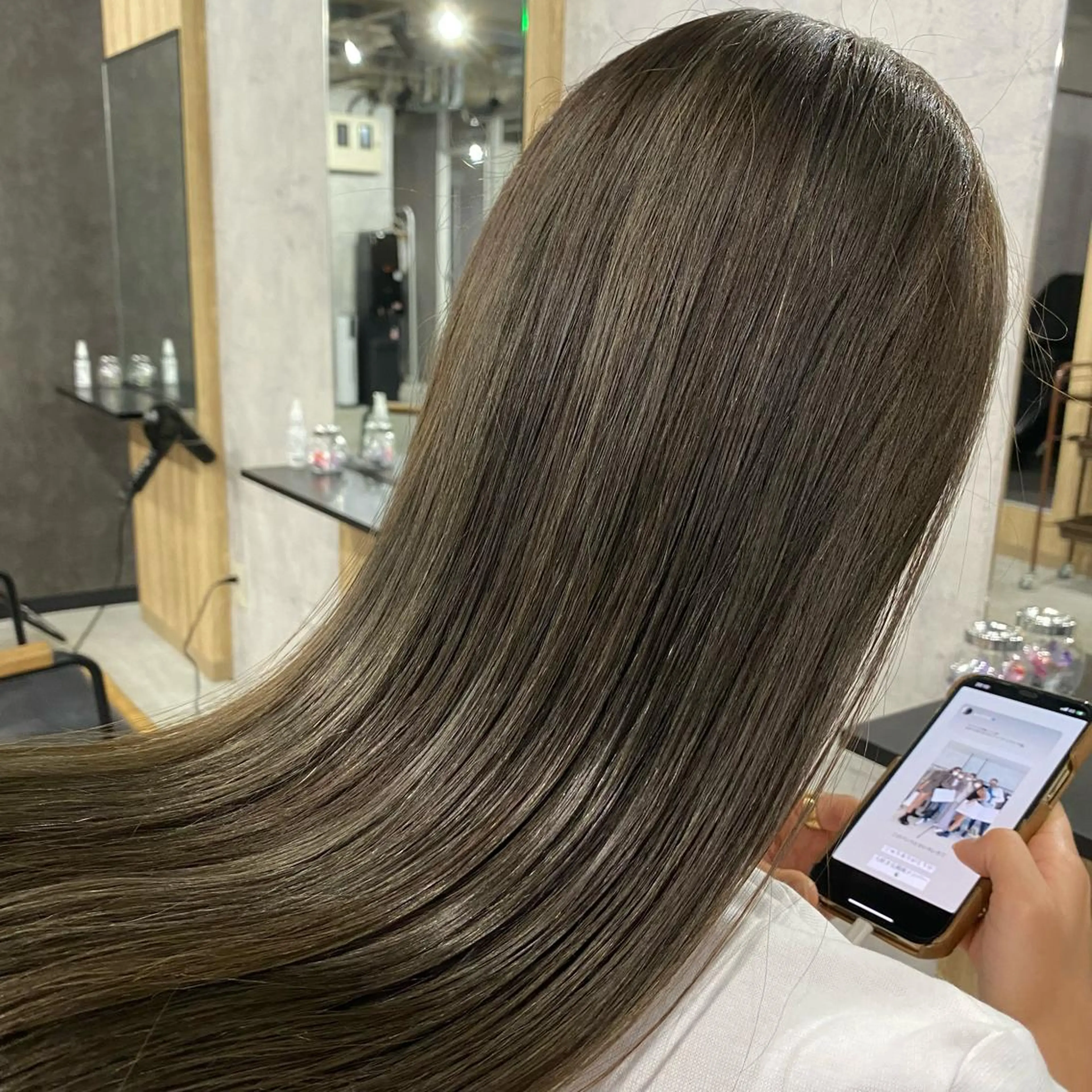 55%off💕カット＋カラー＋プリンセス水素トリ【最高級髪質改善】（ｸｲｯｸｽﾊﾟ+ﾍｱｾｯﾄ付）の写真