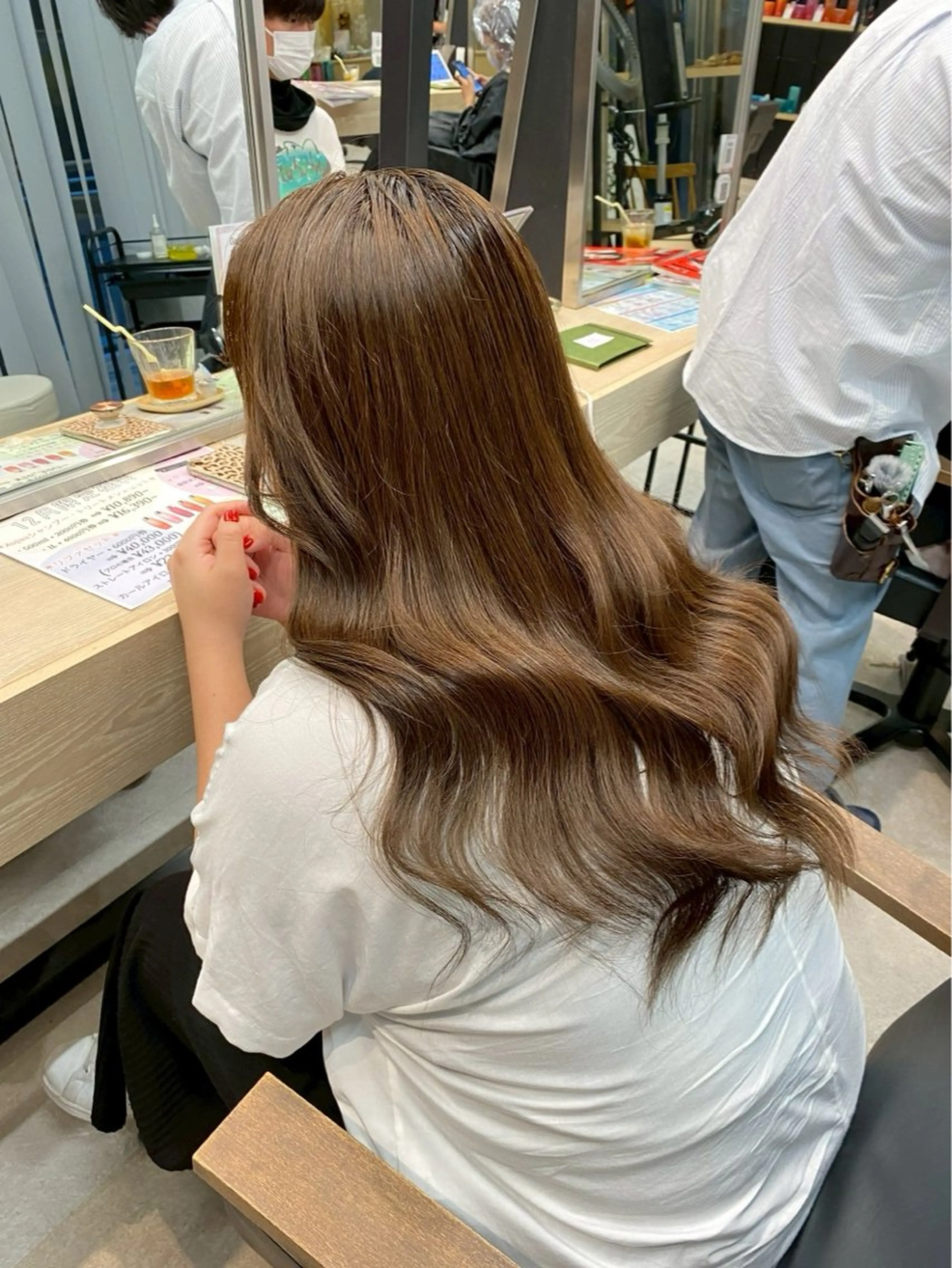 ロング ゆ りのヘアスタイル