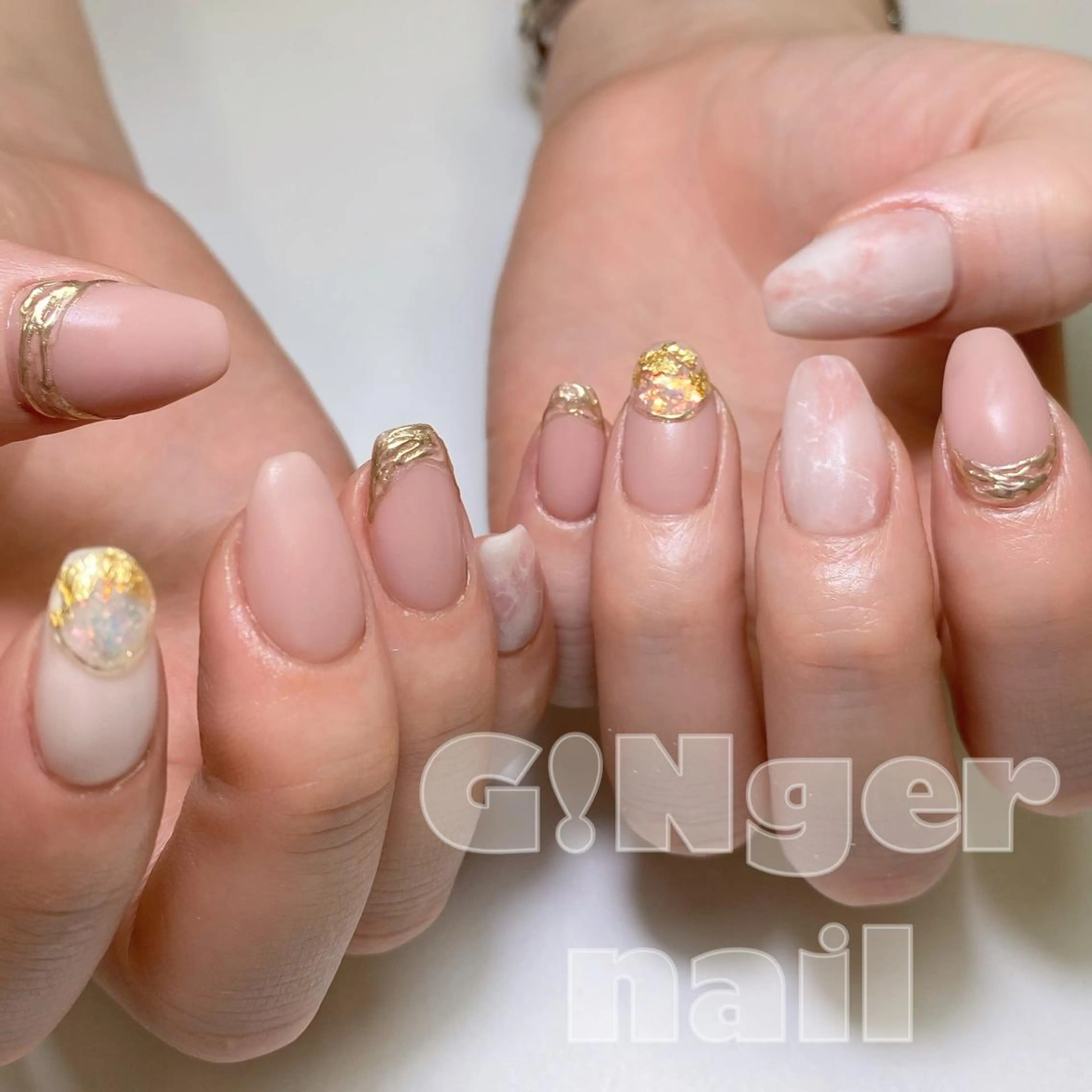 ネイル ハンドネイル ハンドケア 代々木 GINGERNAILのネイルデザイン