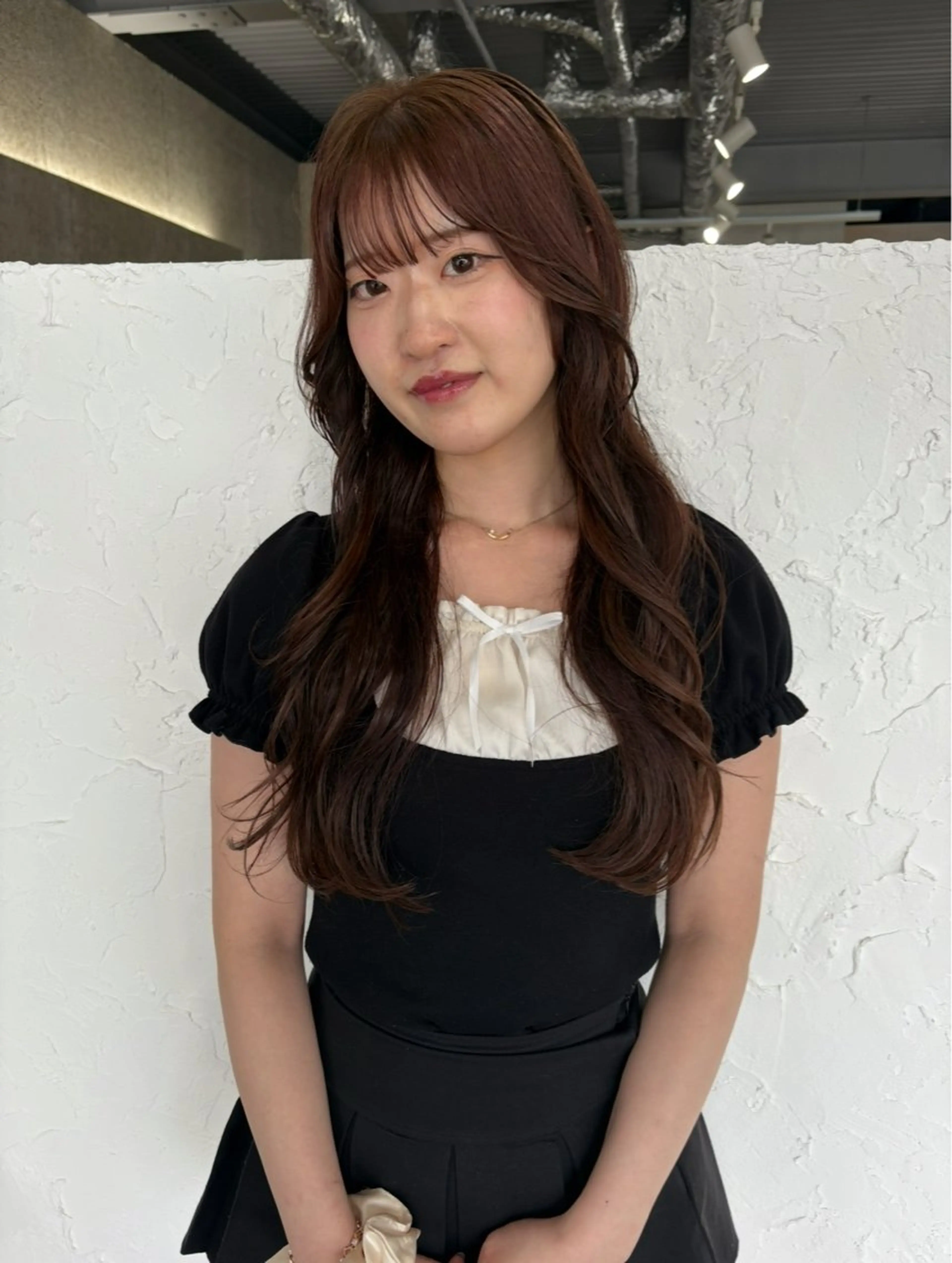 セミロング 岩間 萌々果/eimのヘアスタイル