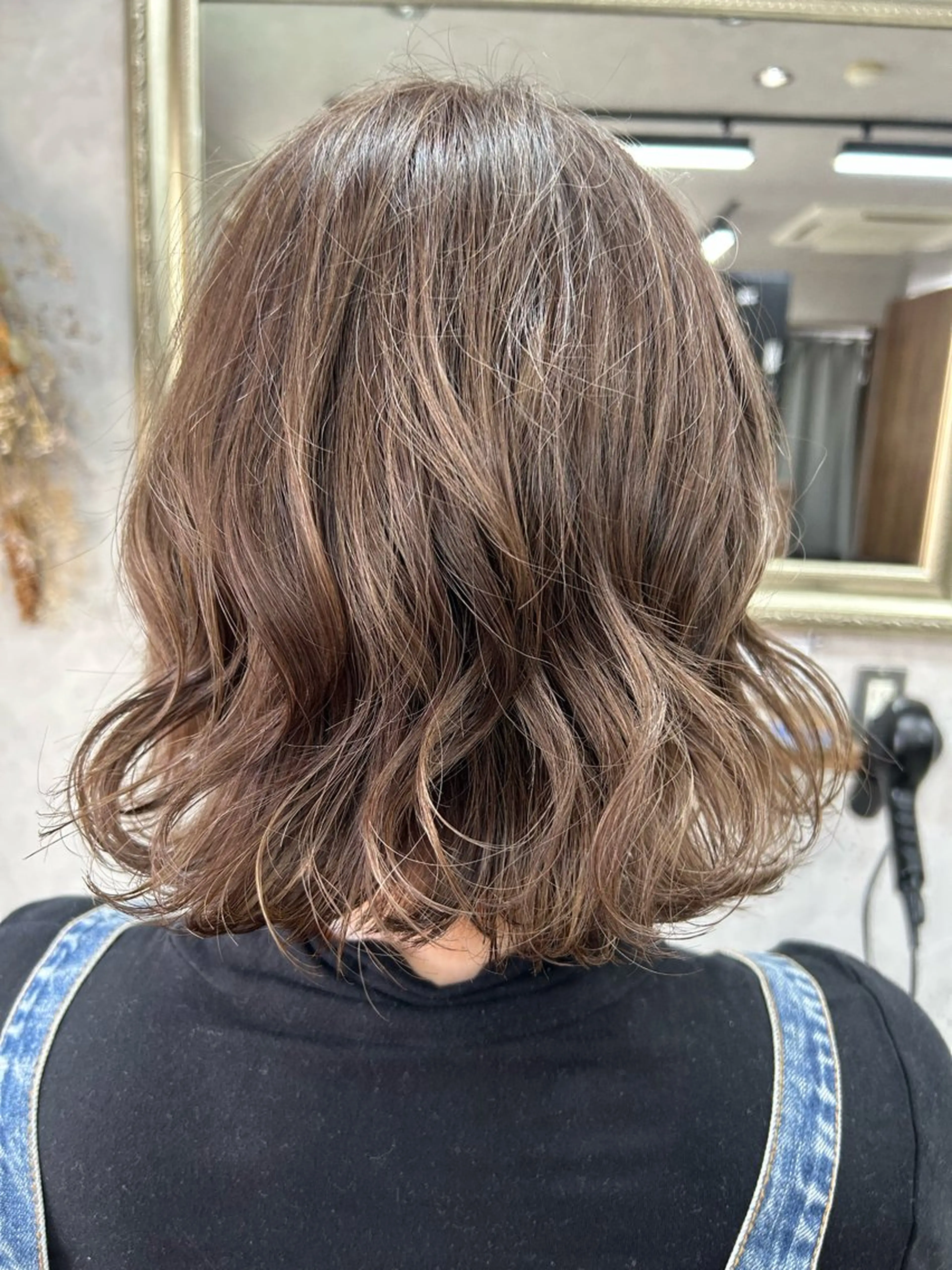 ミディアム カラー Lien 深井店のヘアスタイル