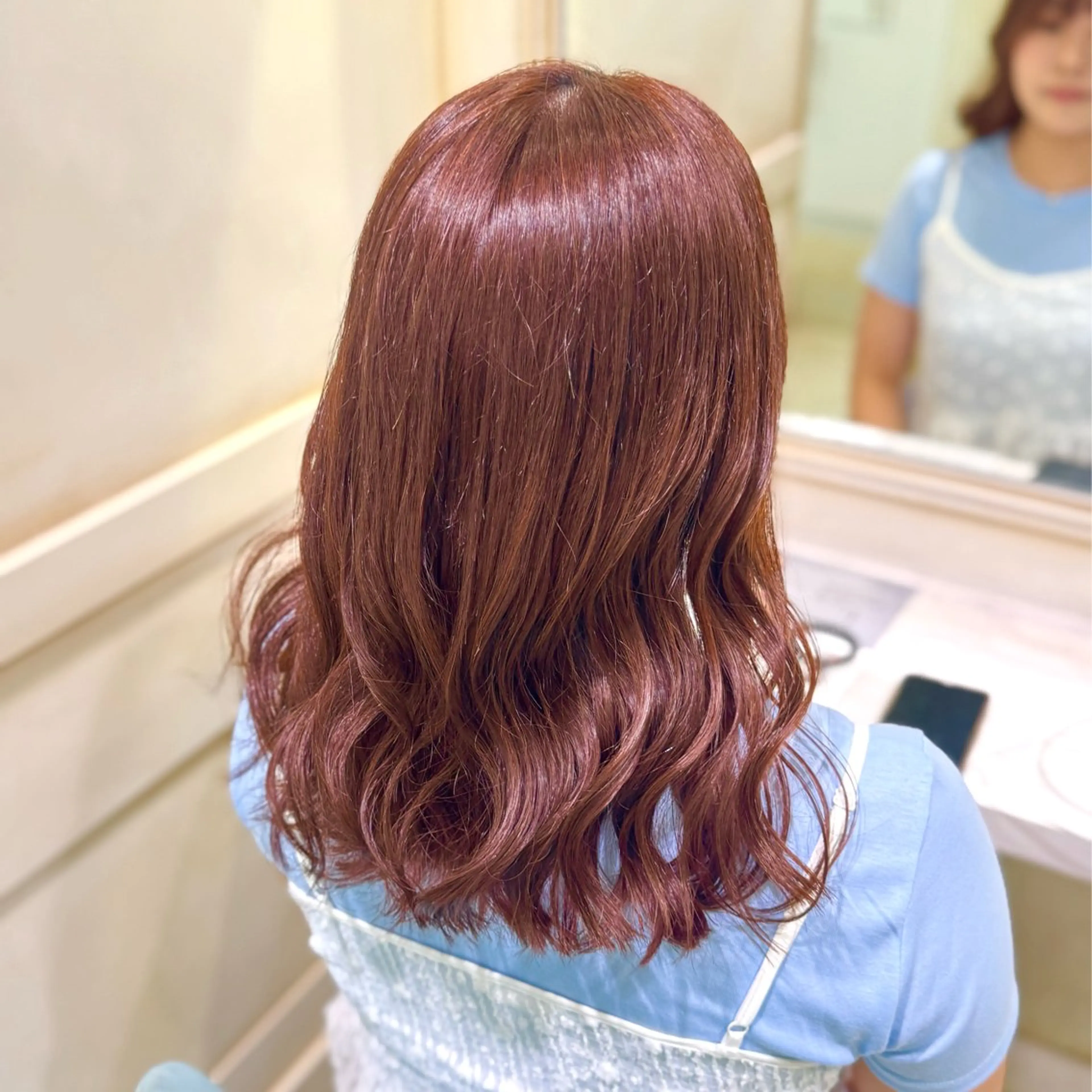 ロング カラー 艶カラー/ ななみのヘアスタイル