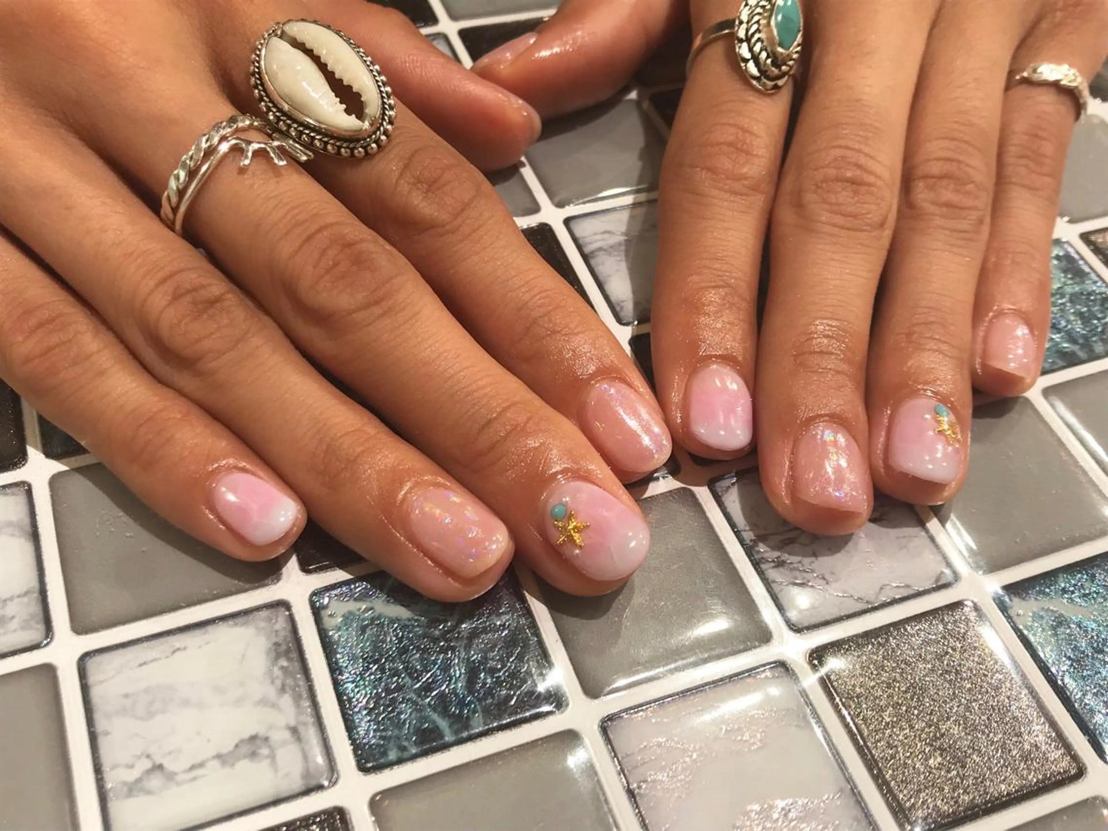 ネイル 舞田 苑香のネイルデザイン