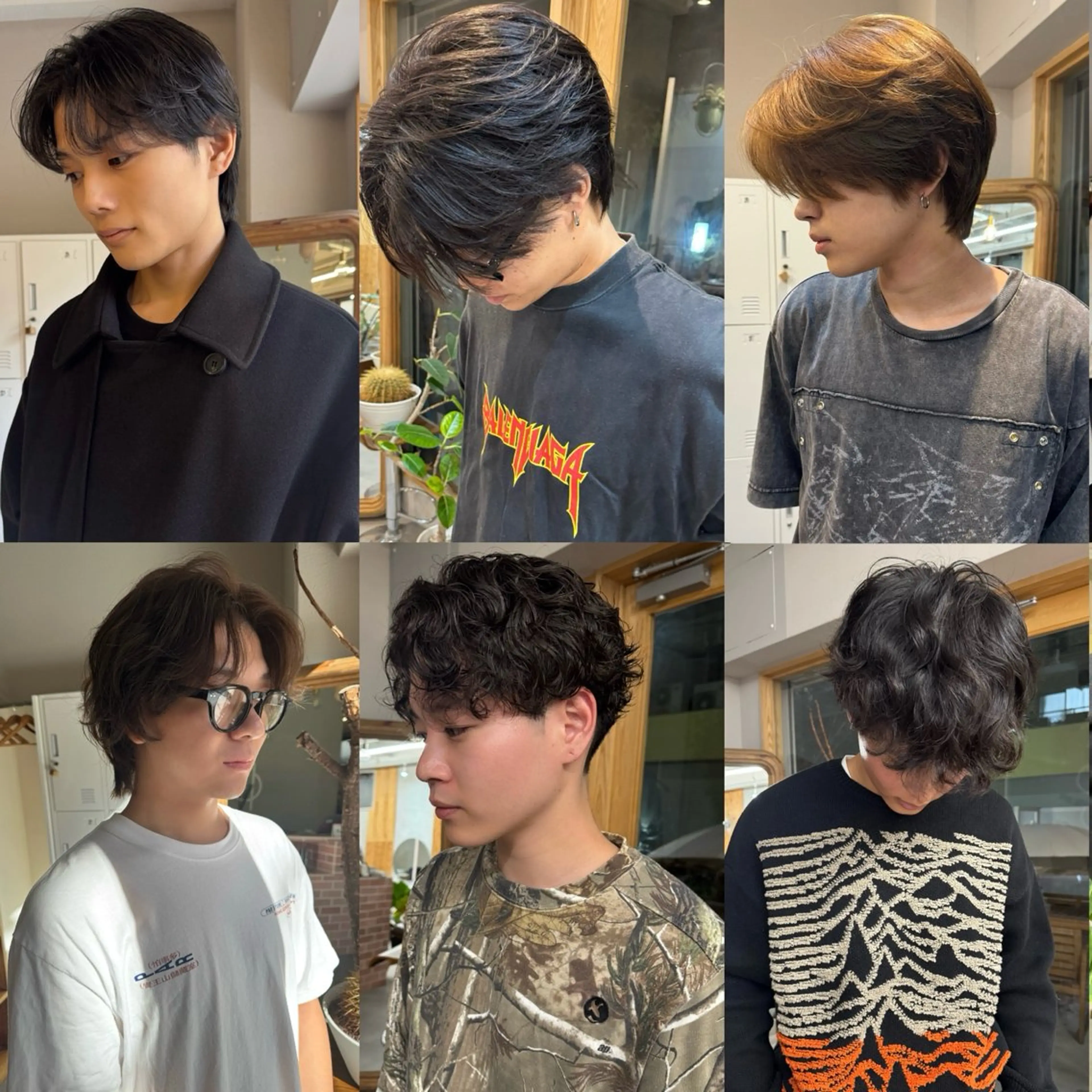 ミディアム メンズ カット パーマ cope'u  emu所属・cope'u moneのヘアスタイル