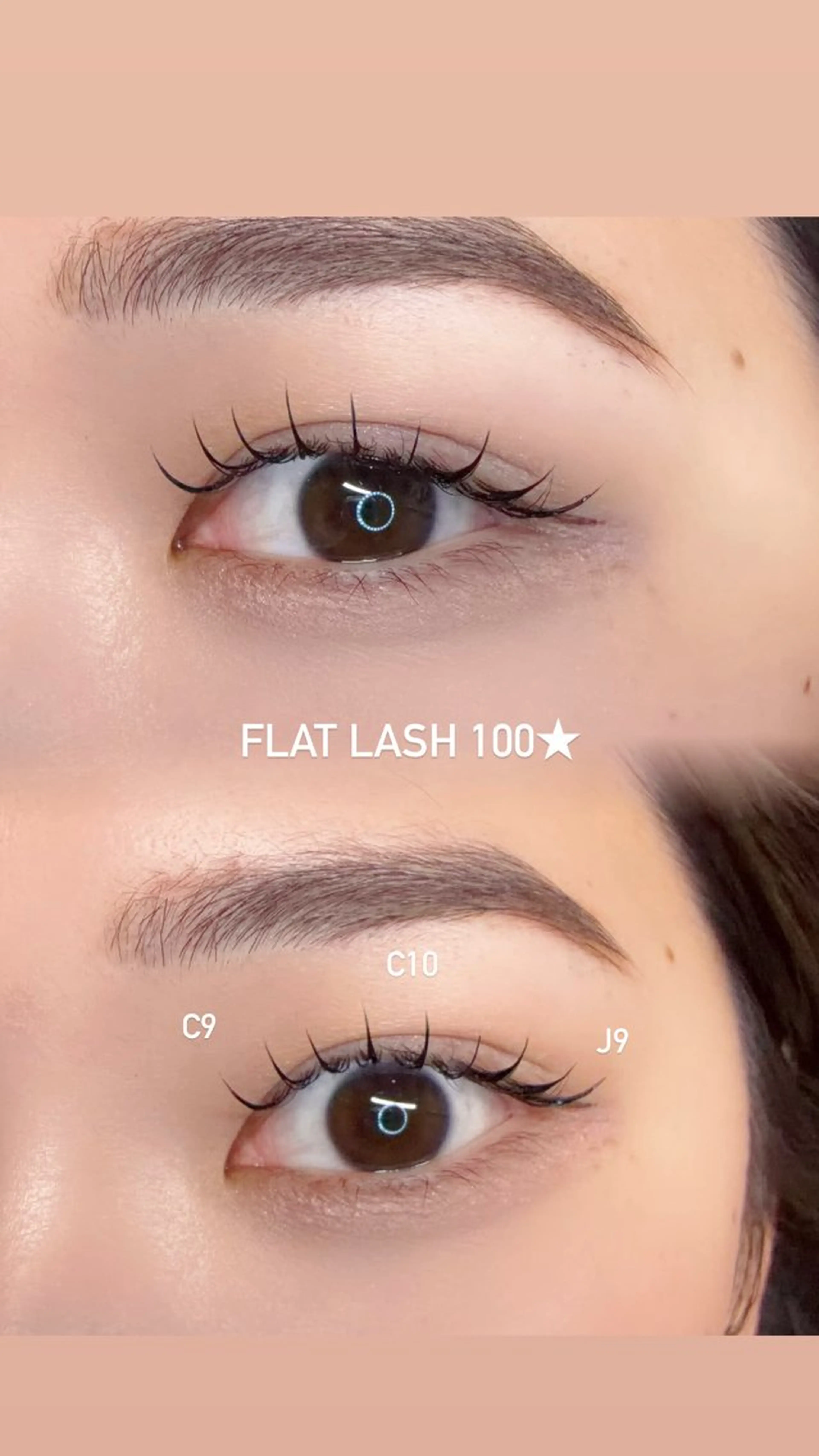 マツエク・マツパ MELL KONATSUのマツエク・マツパデザイン