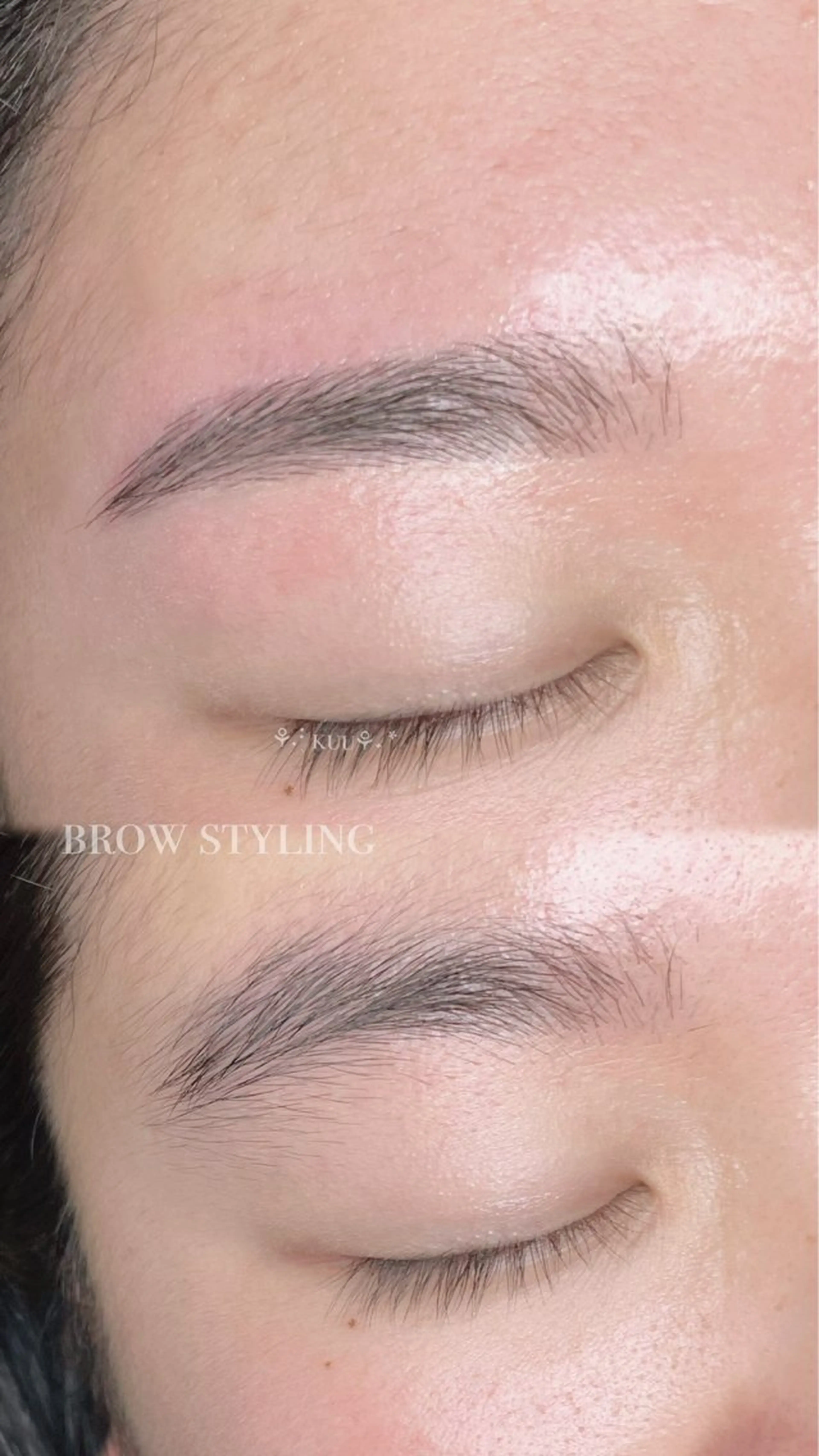 美眉アイブロウ Wax+眉メイク　メンズも大歓迎の写真