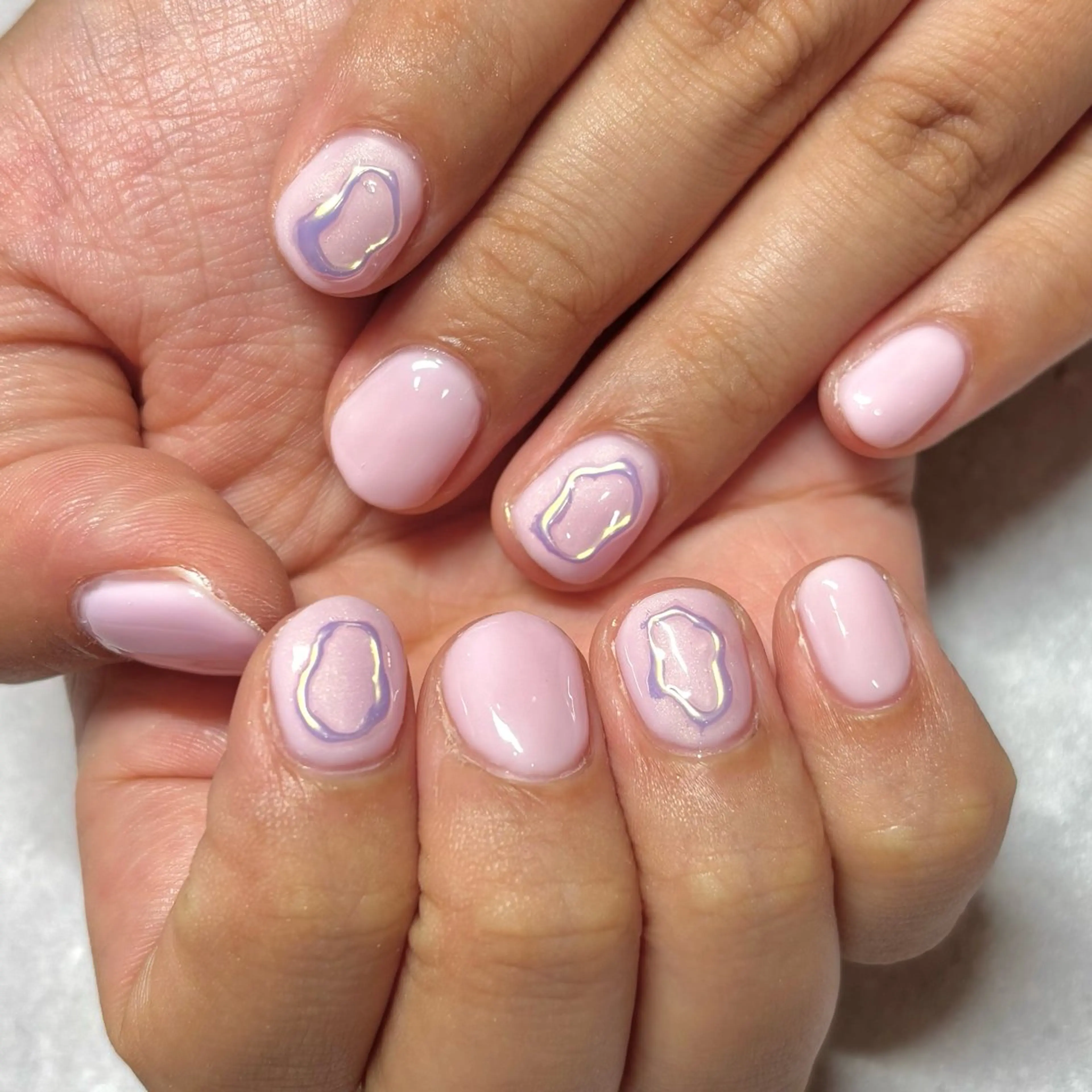 ネイル アートネイル シンプルネイル 🌈 kimika🌈のネイルデザイン