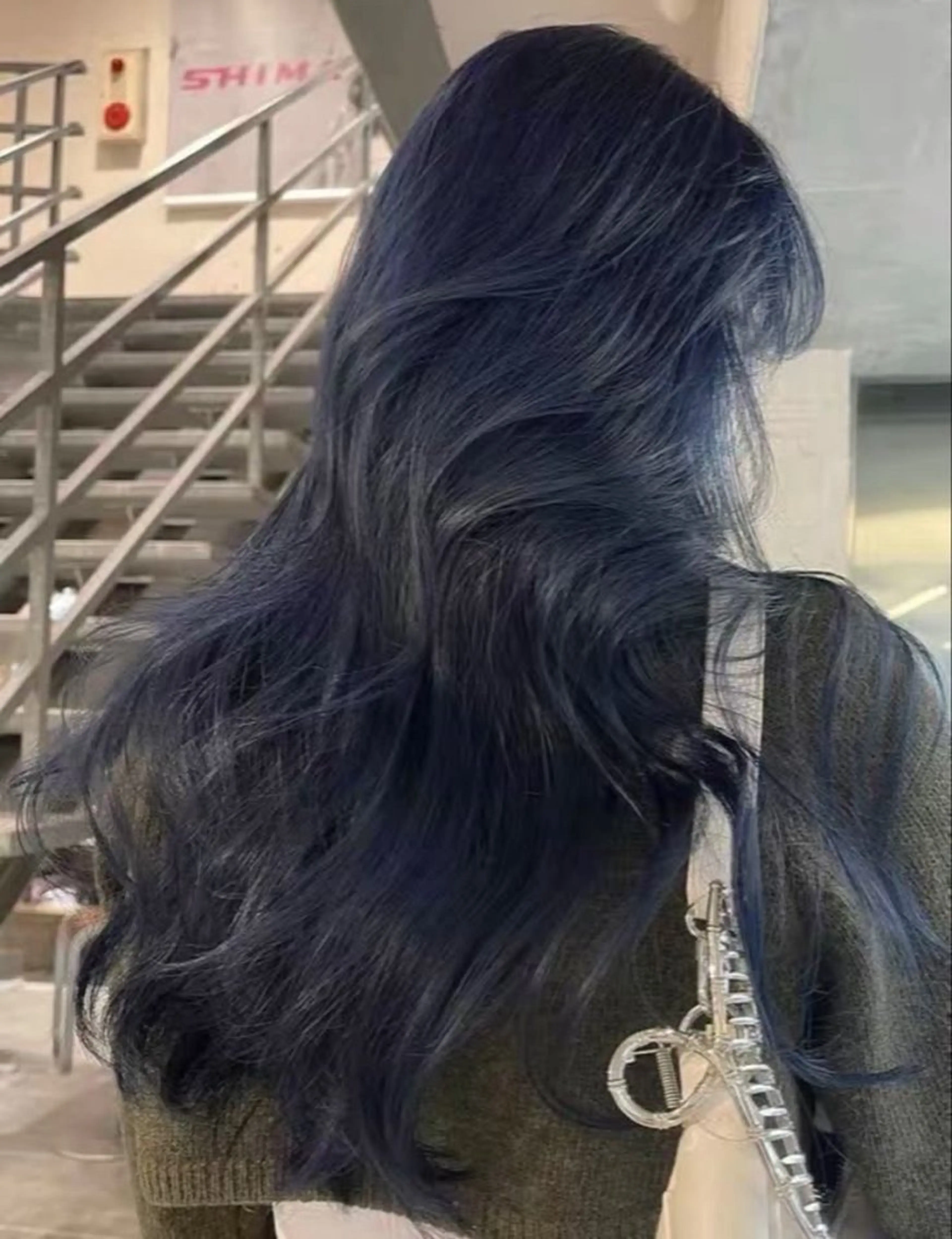 ロング カラー ヘアカラー トリートメント Mio/髪質改善 透明感カラー/西梅田のヘアスタイル