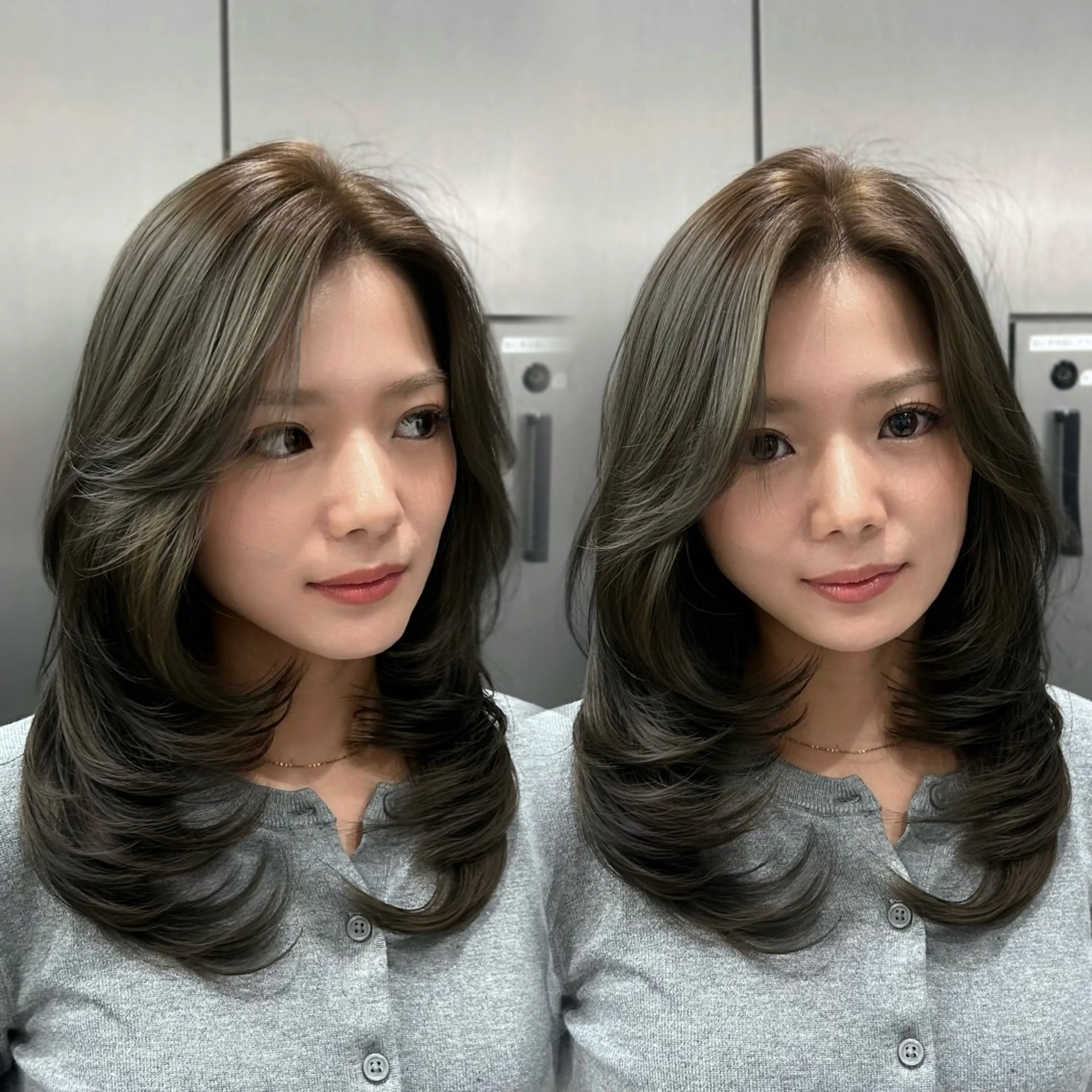 ロング レイヤーカット ヘアカラー トリートメント 大人レイヤー/艶美髪 🇺🇸TOMONAのヘアスタイル