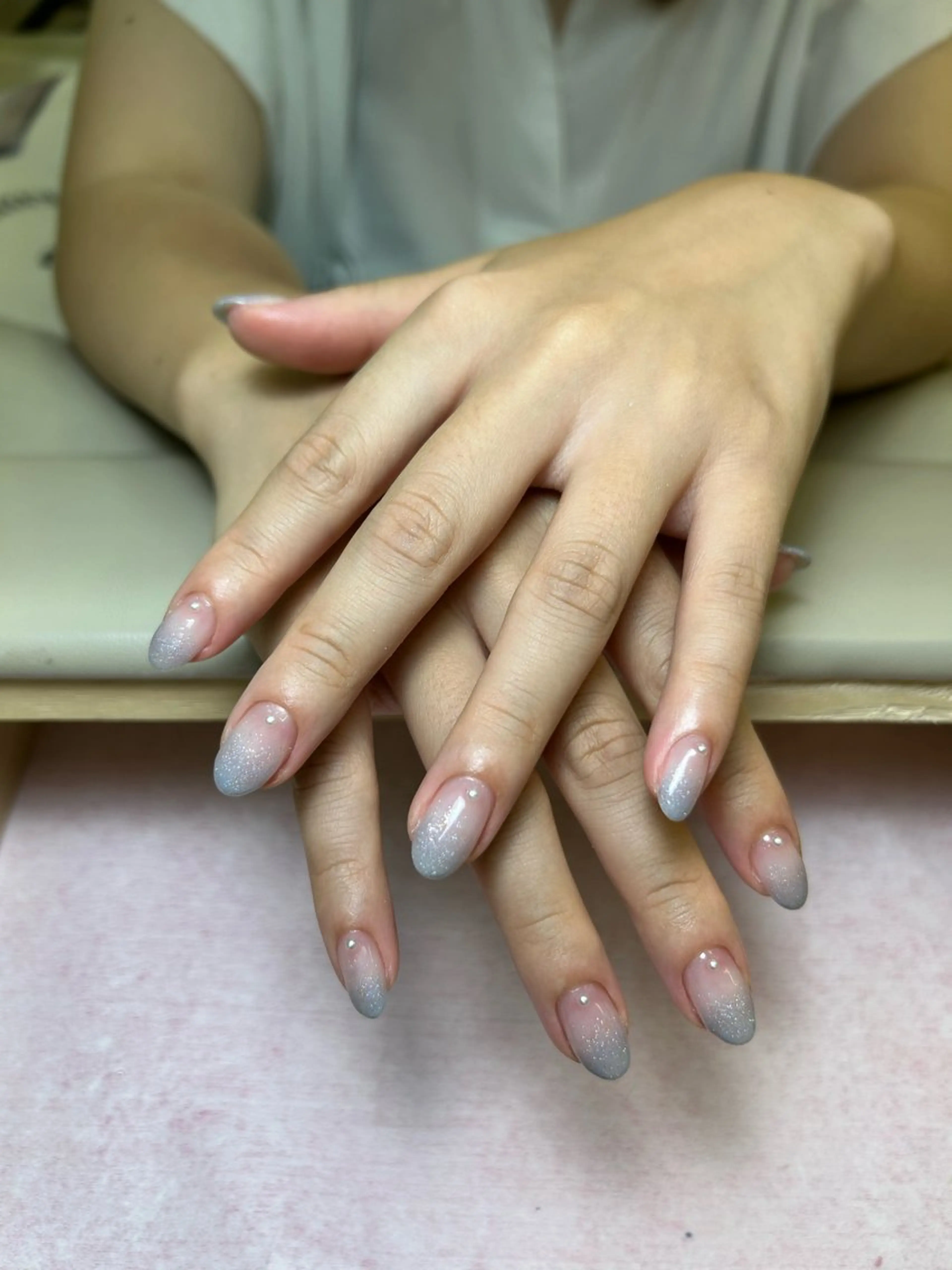 ネイル 水色 July Nail _のネイルデザイン