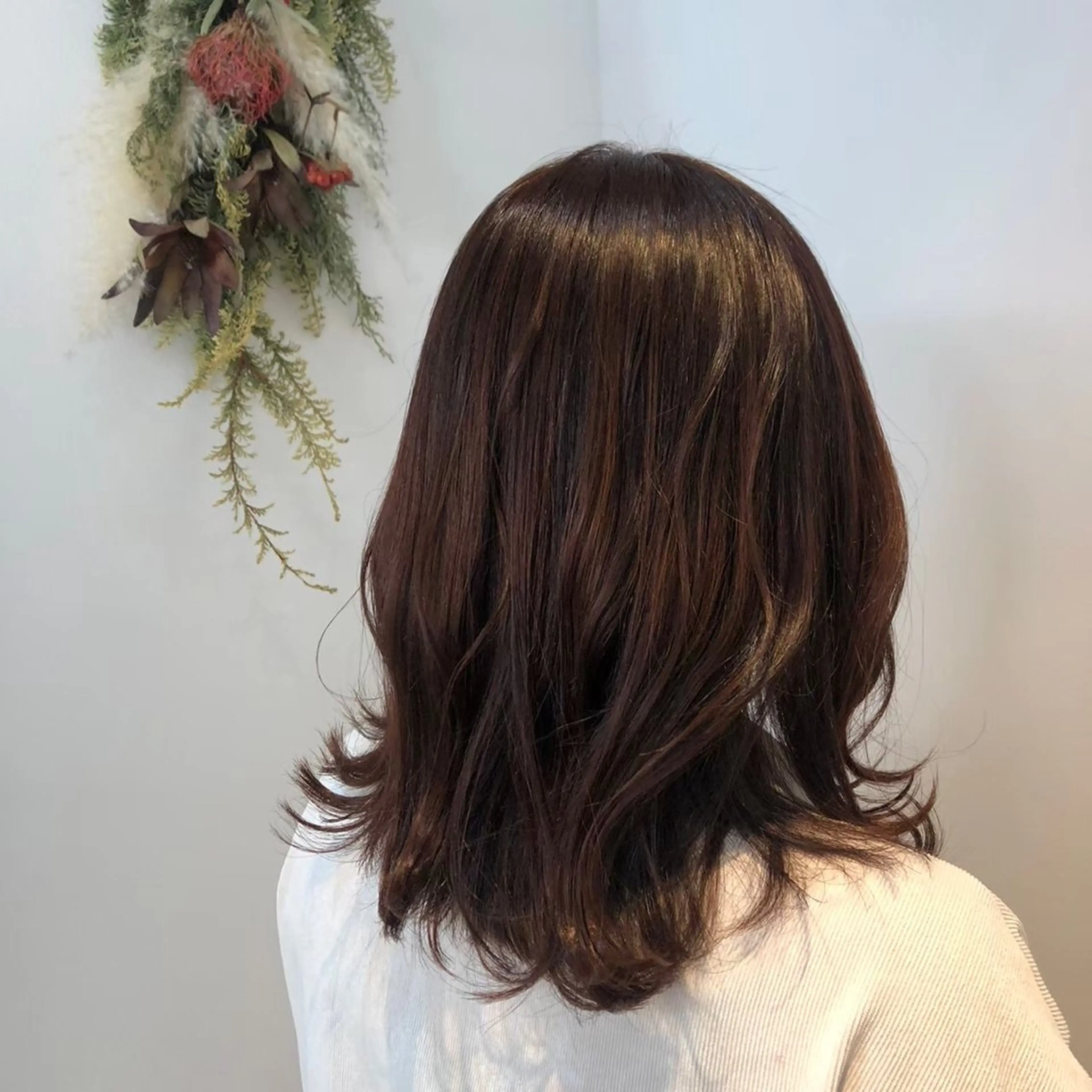 ミディアム re;　nown 阿倍野区昭和町店のヘアスタイル