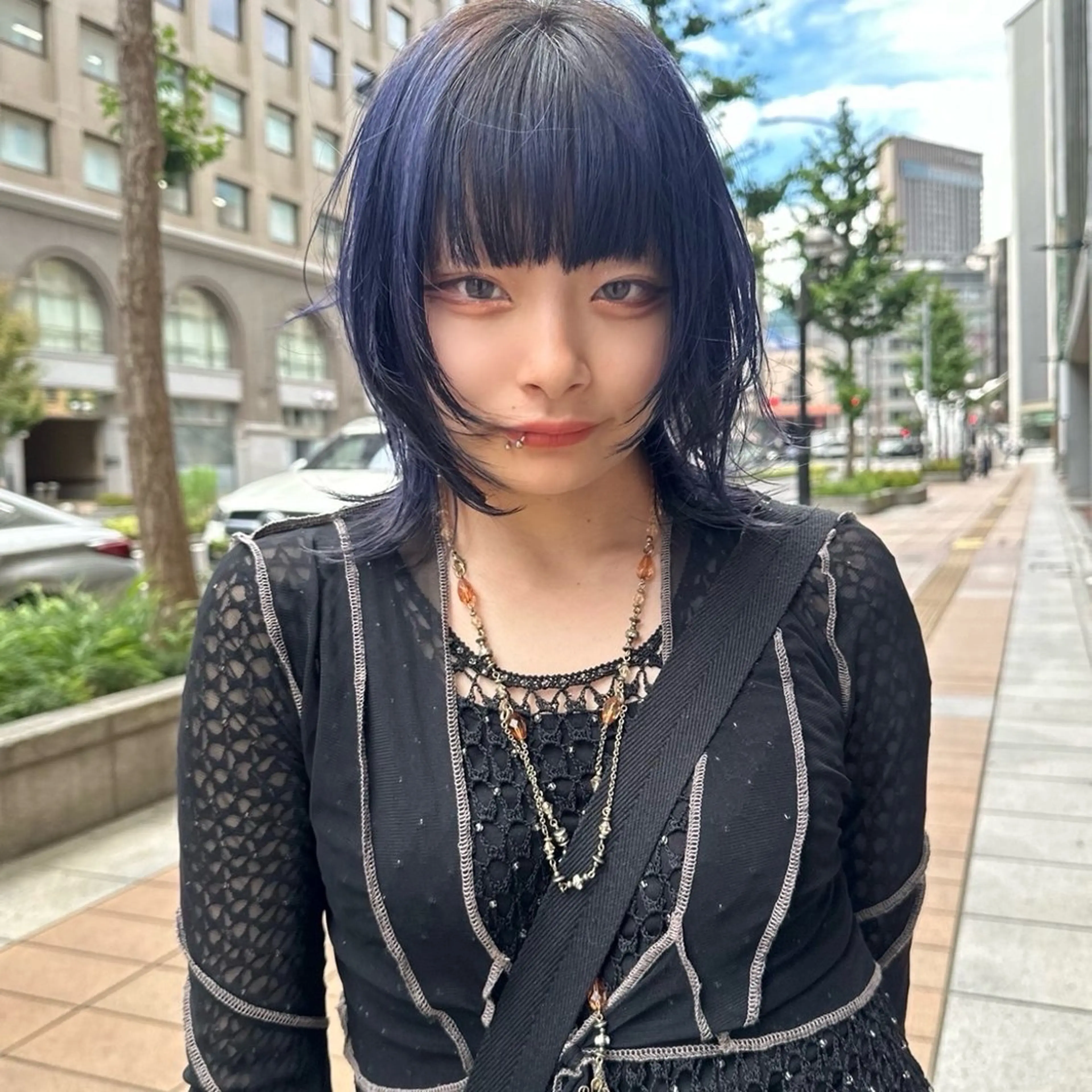 ショート カラー 顔周りデザイン/ ハイトーン/多田悠馬のヘアスタイル