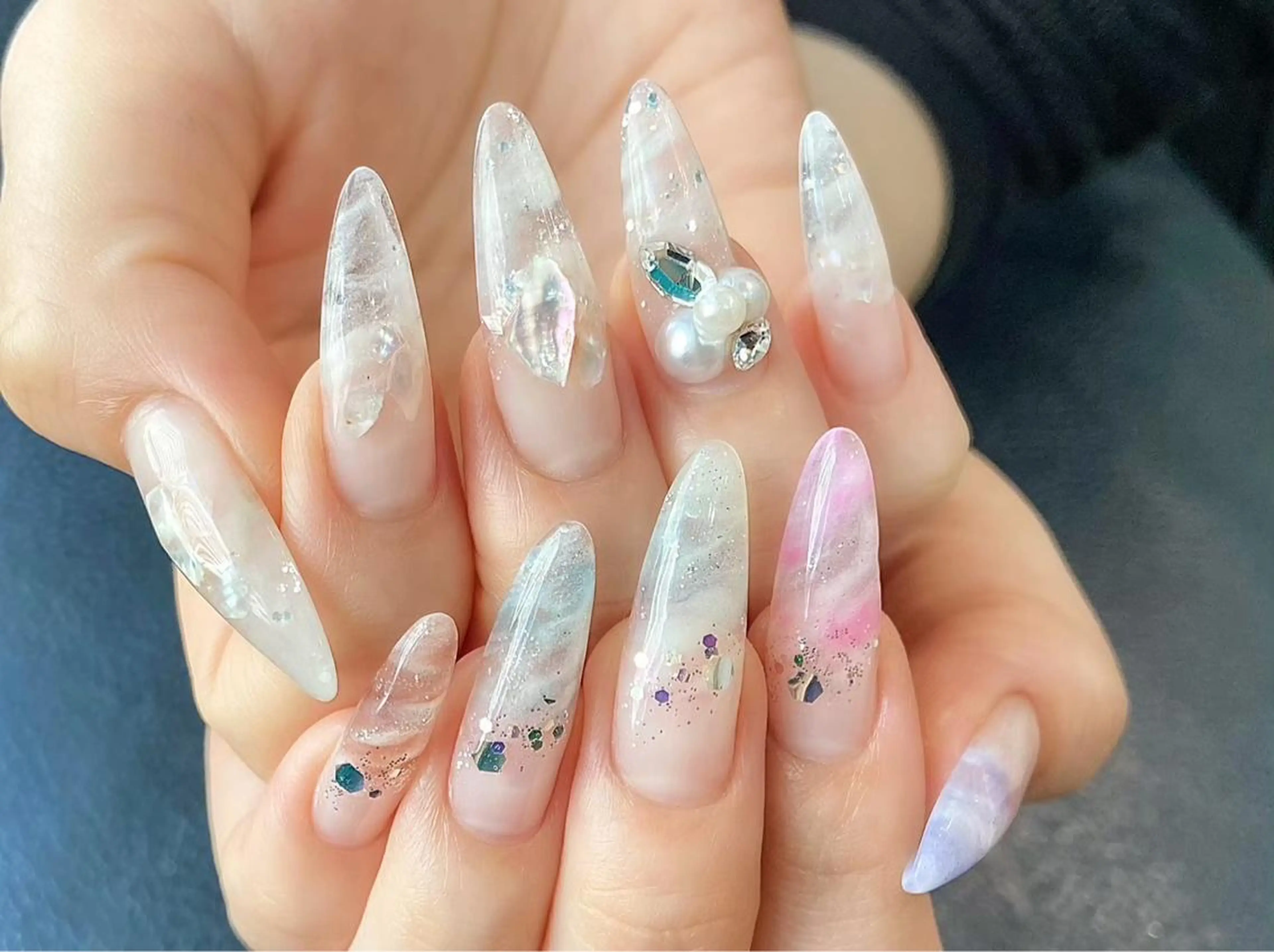 ネイル ハンドネイル ハンドケア nailsalon mintのネイルデザイン