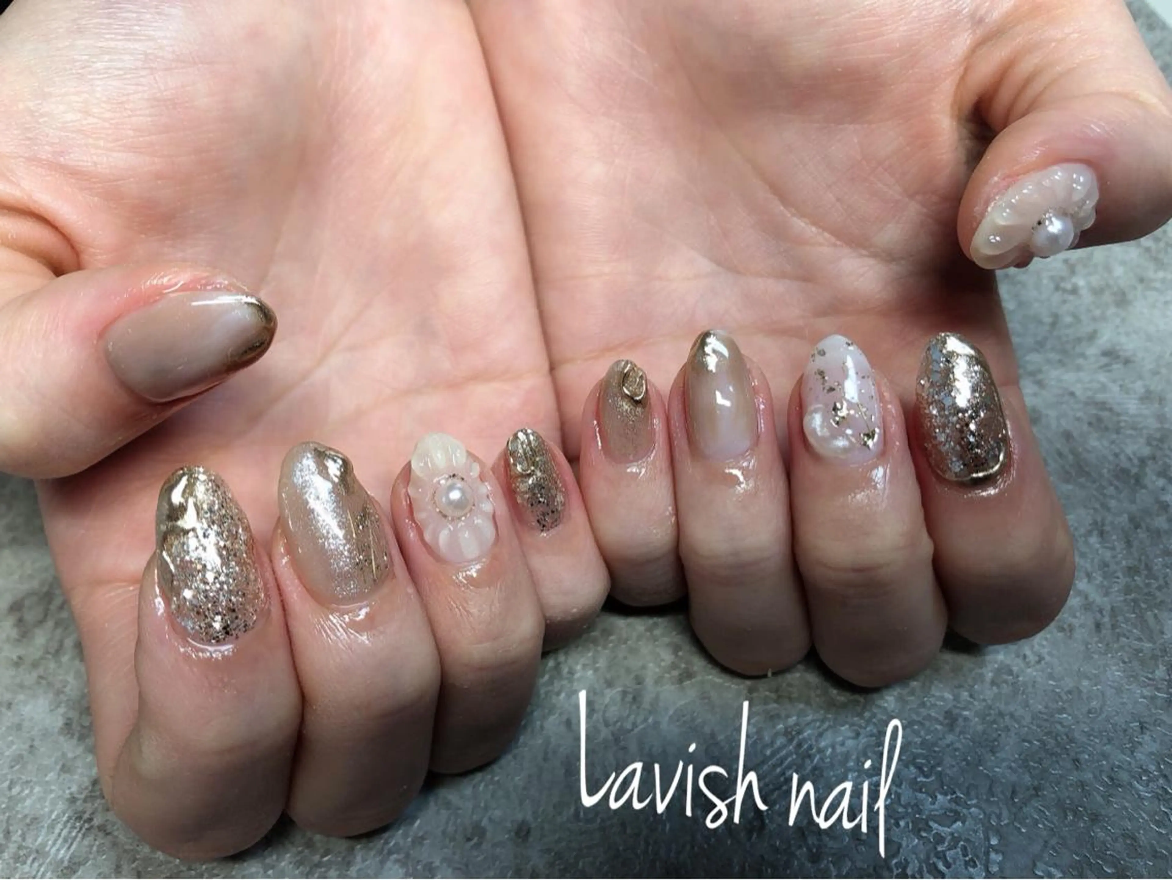 ネイル ハンドネイル Lavish nailのネイルデザイン