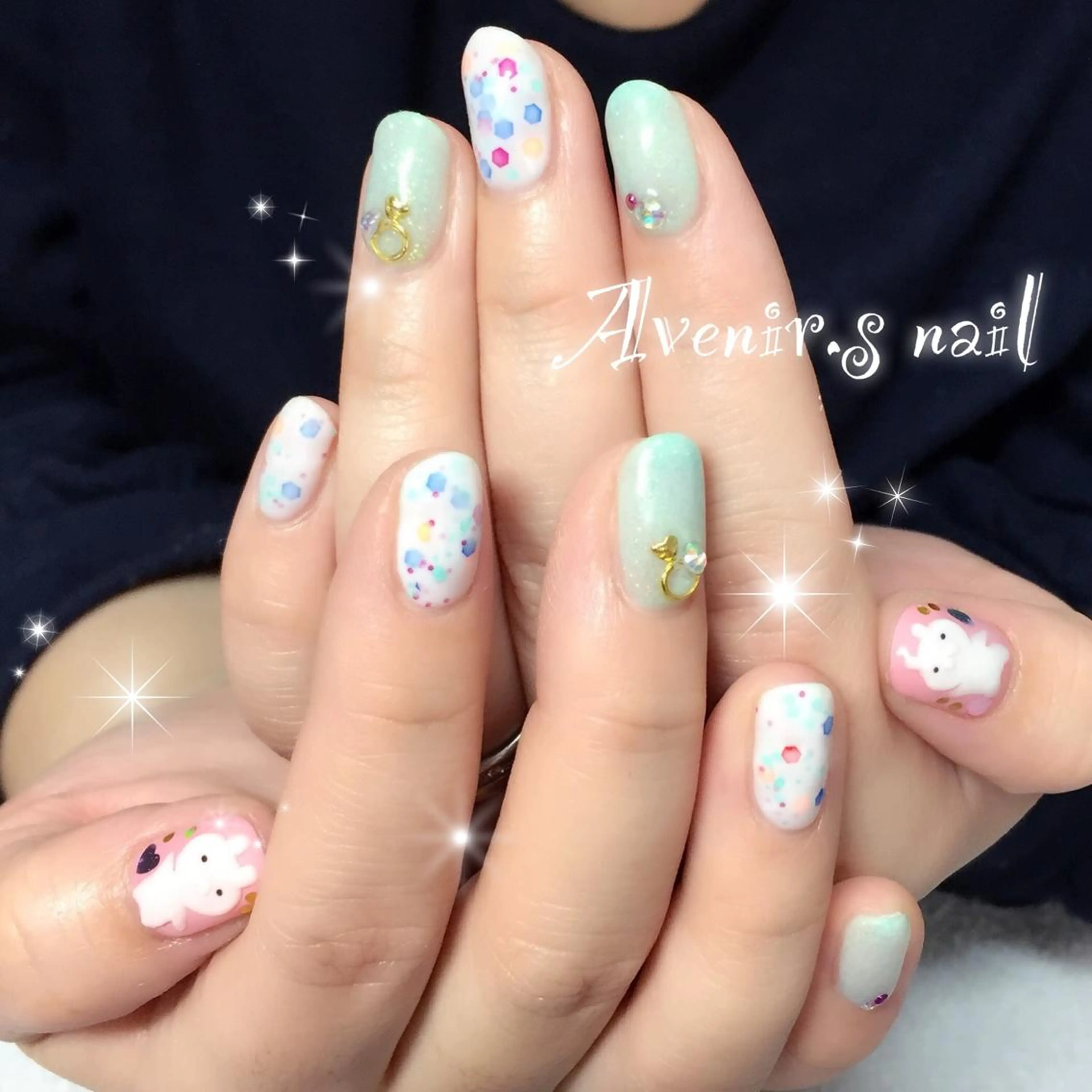 ネイル ジェルネイル Home Salon Avenir.のネイルデザイン