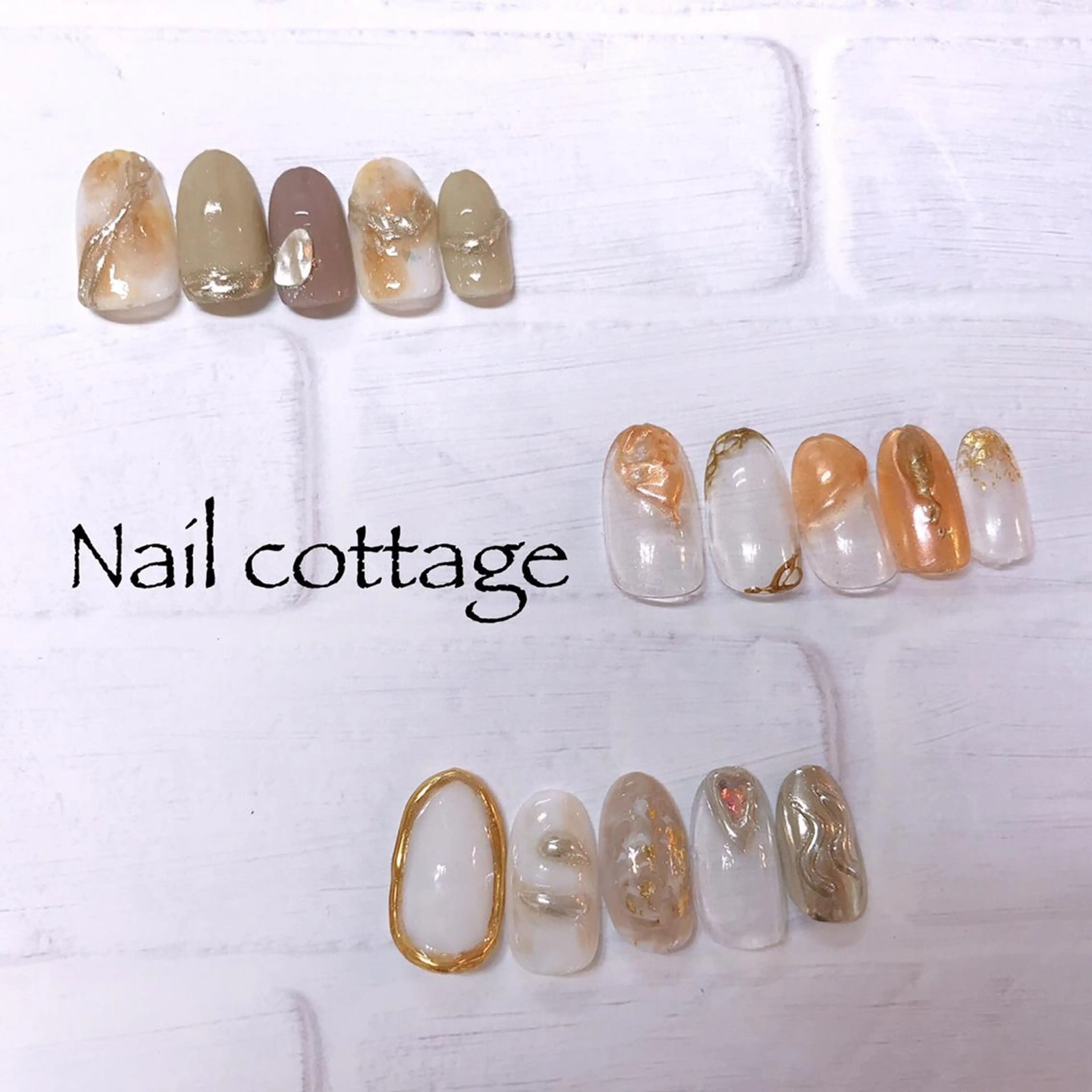 ネイル ニュアンスネイル ネイルチップ Nail cottageのネイルデザイン