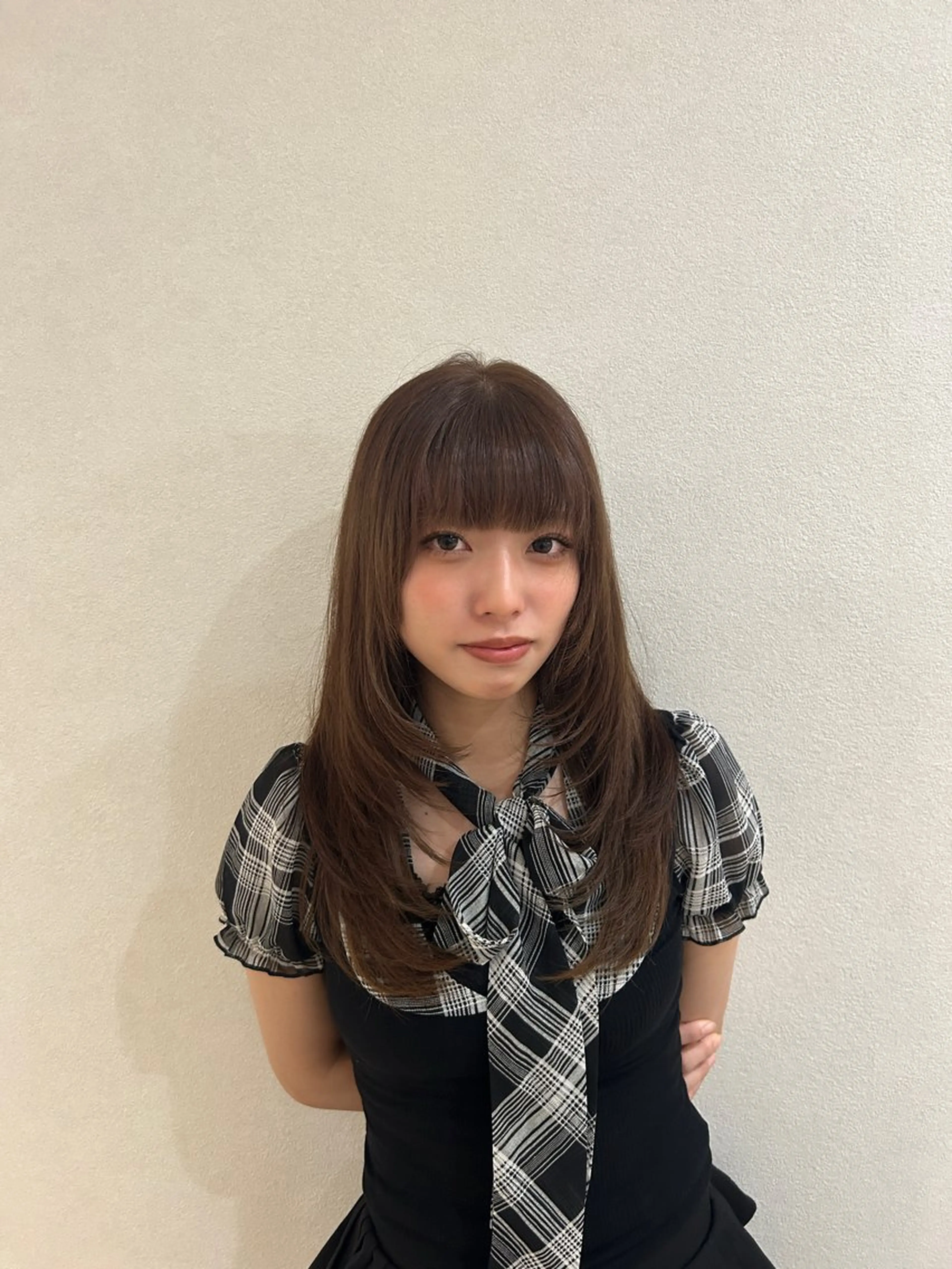 ロング カット ヘアカラー Marin🫐/ 名駅/レイヤーカットのヘアスタイル