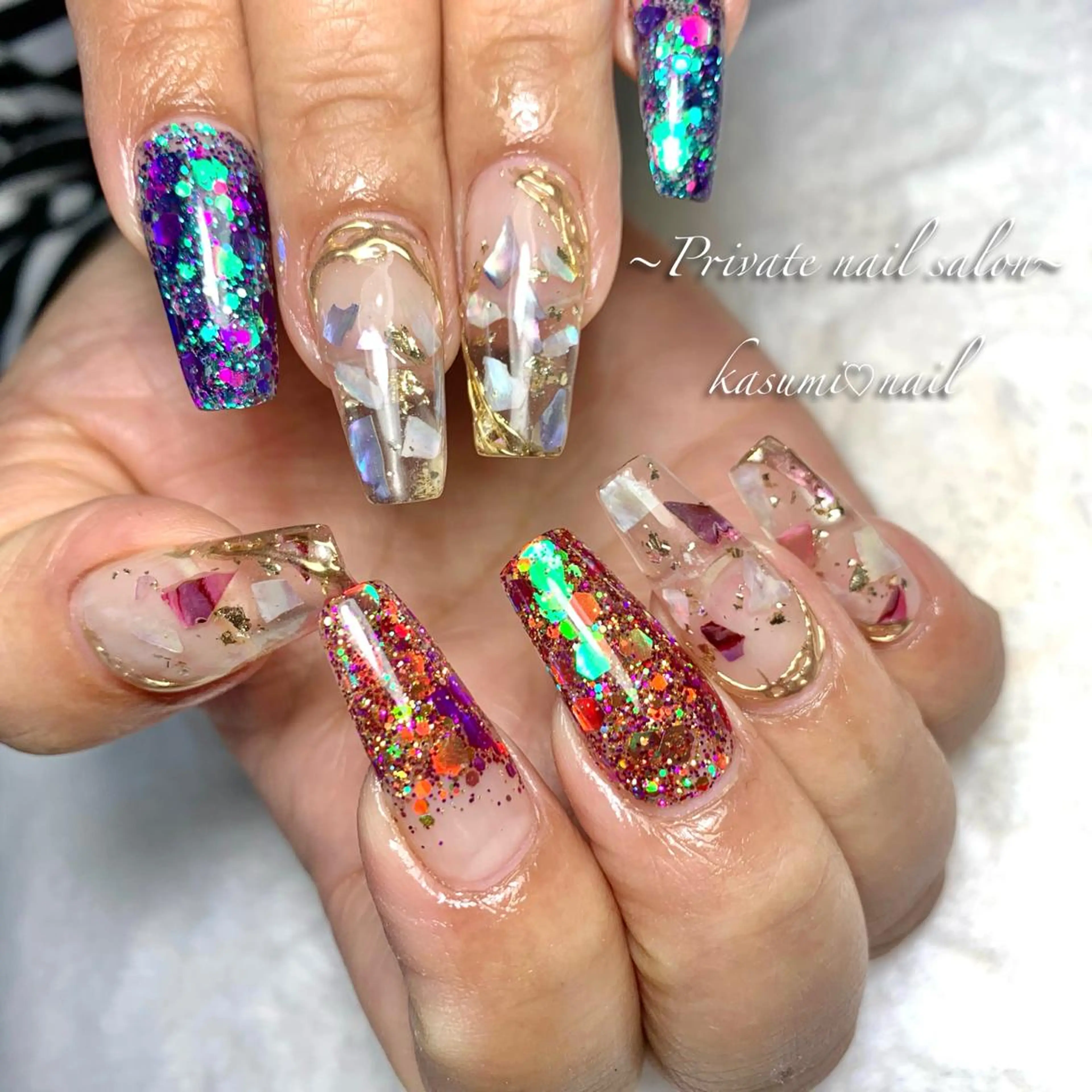 ネイル ニュアンスネイル 春ネイル KASUMI♡ Nailのネイルデザイン
