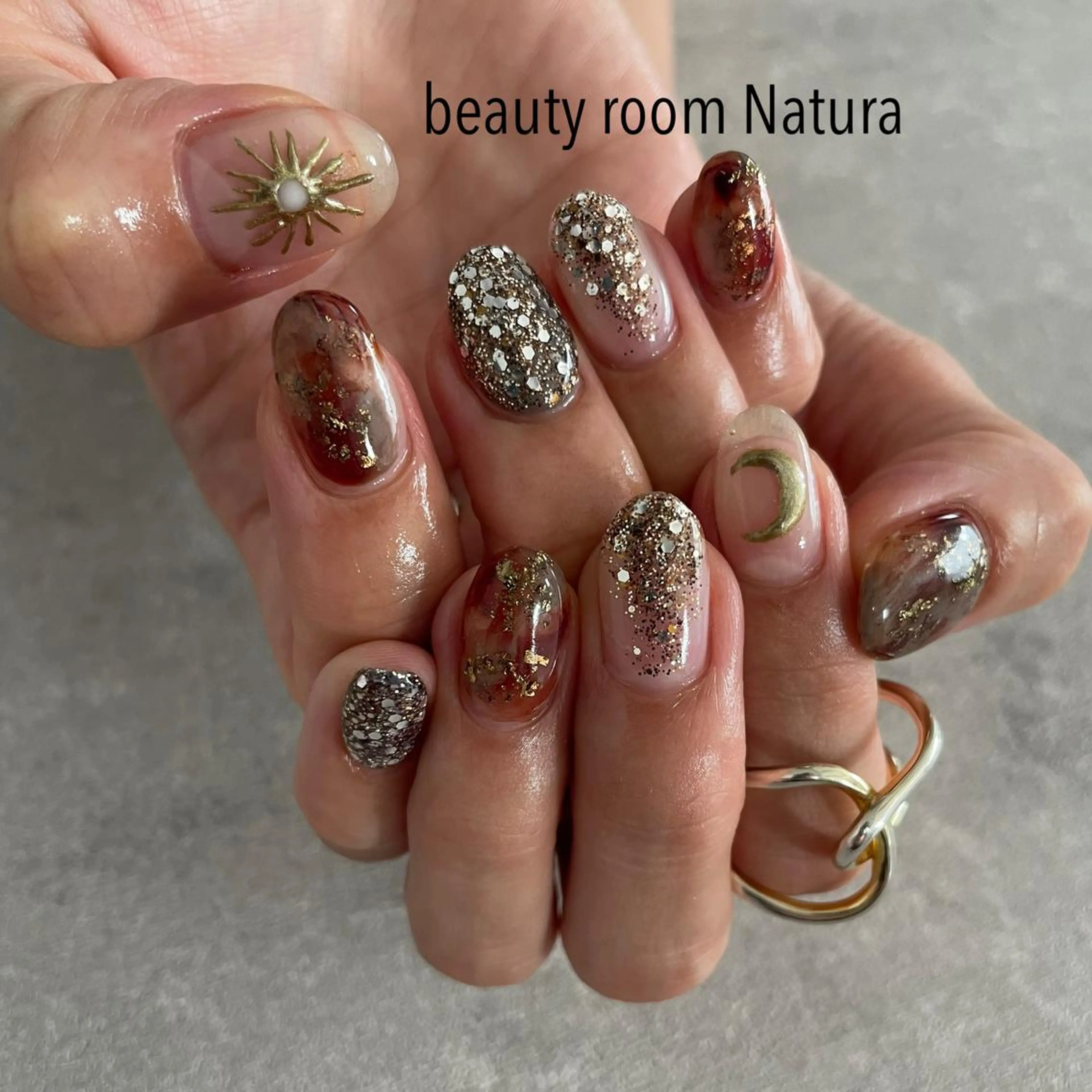 ネイル ハンドネイル beautyroom Naturaのネイルデザイン