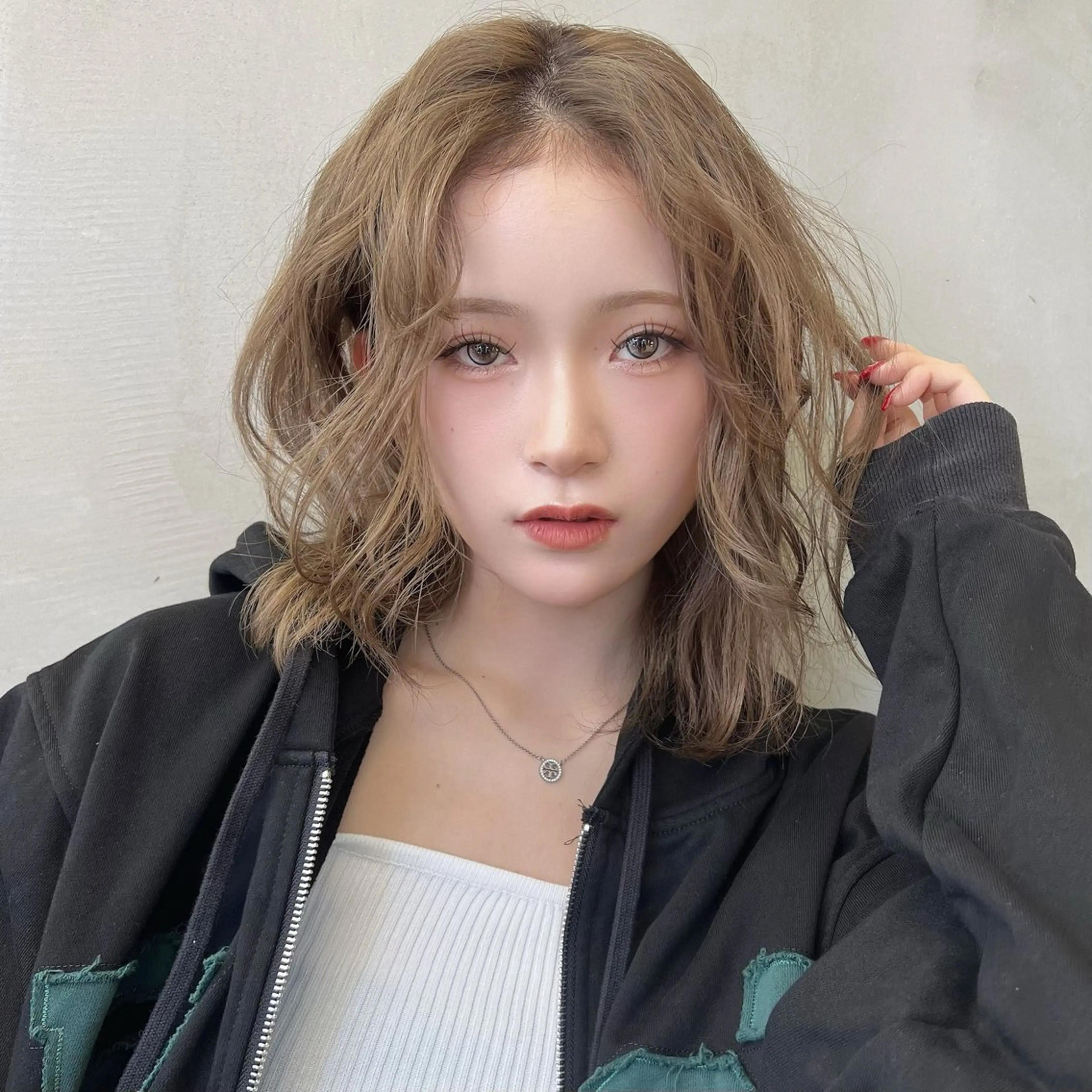 【先着3名限定価格💓】✨カット➕ハイトーンカラー（リタッチ可、ブリーチ1回）➕髪質改善トリートメント💍の写真