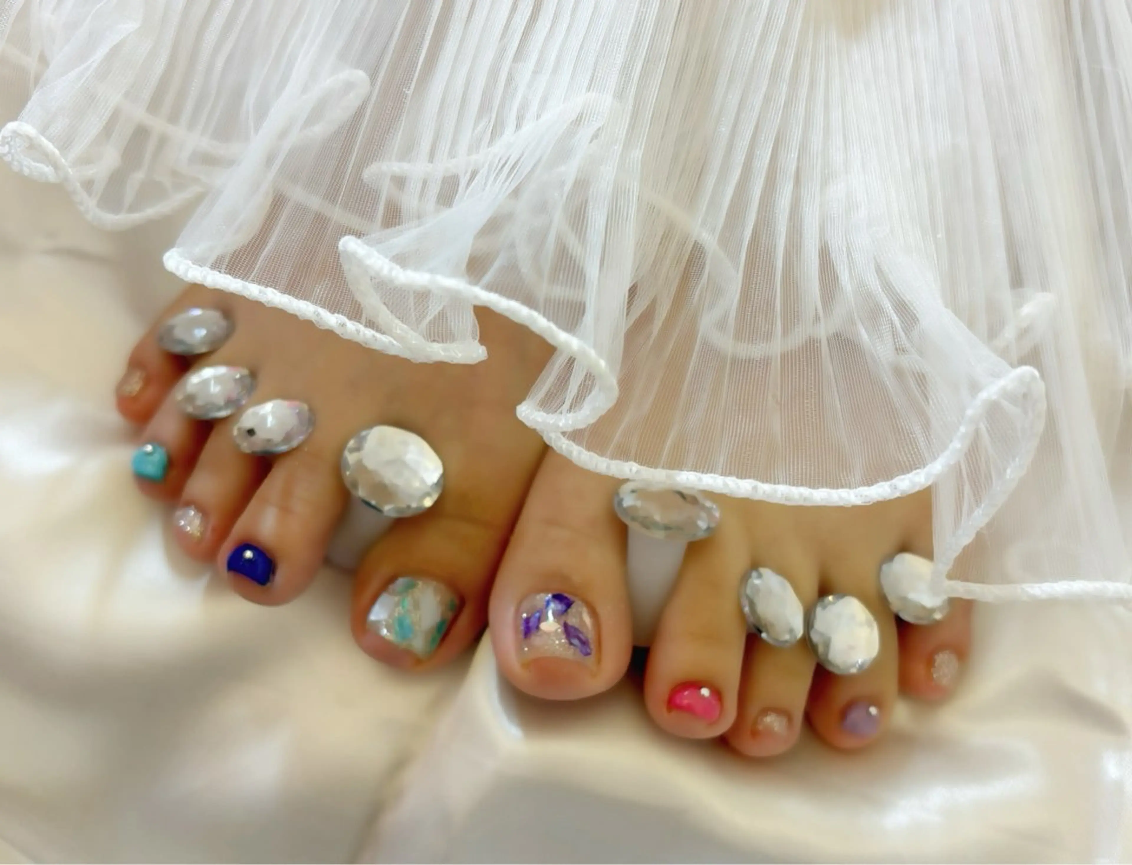 ネイル フットネイル フットネイル Nail Salon macherieのネイルデザイン