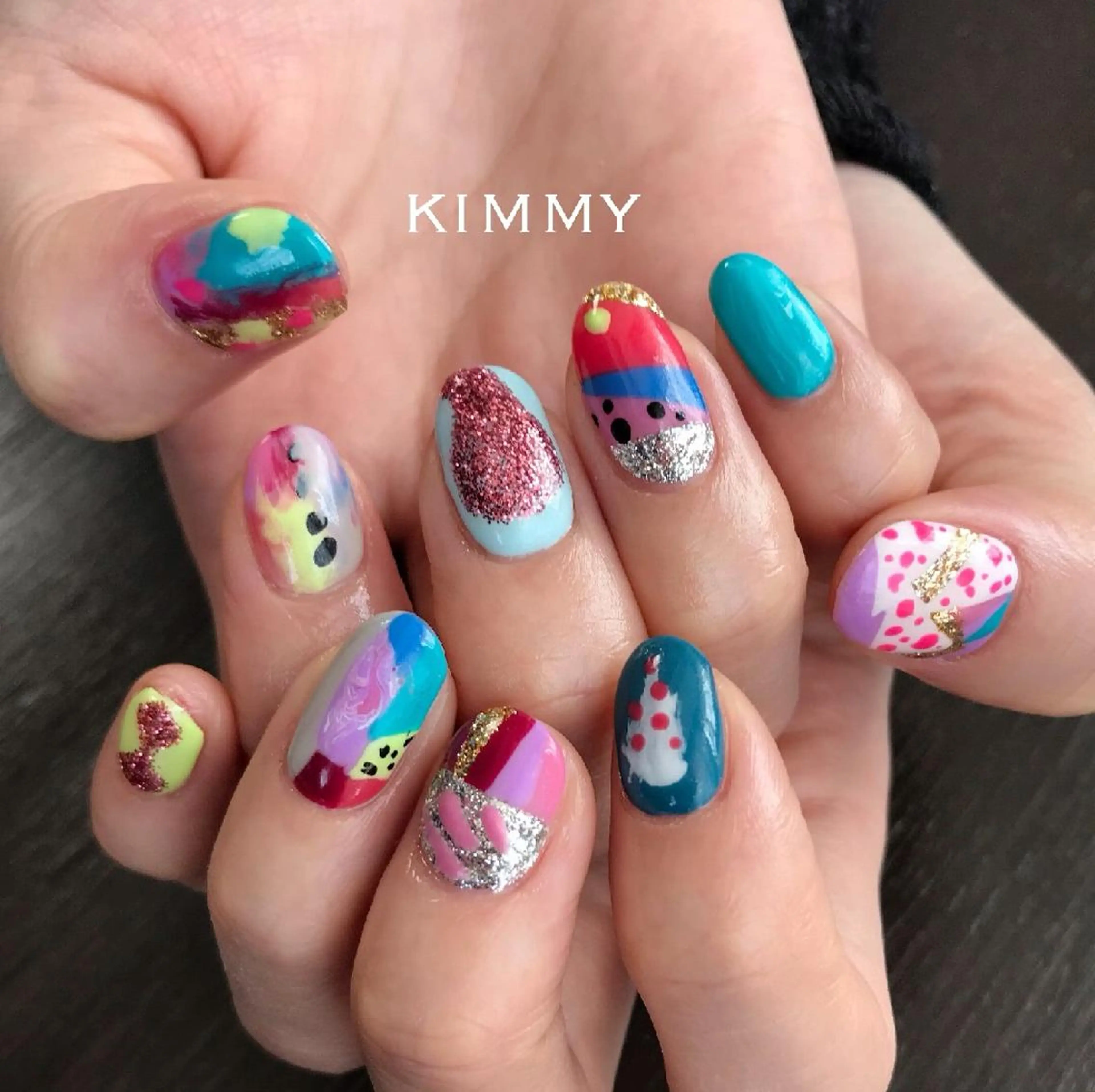 ネイル ハンドネイル kimmy nailsのネイルデザイン