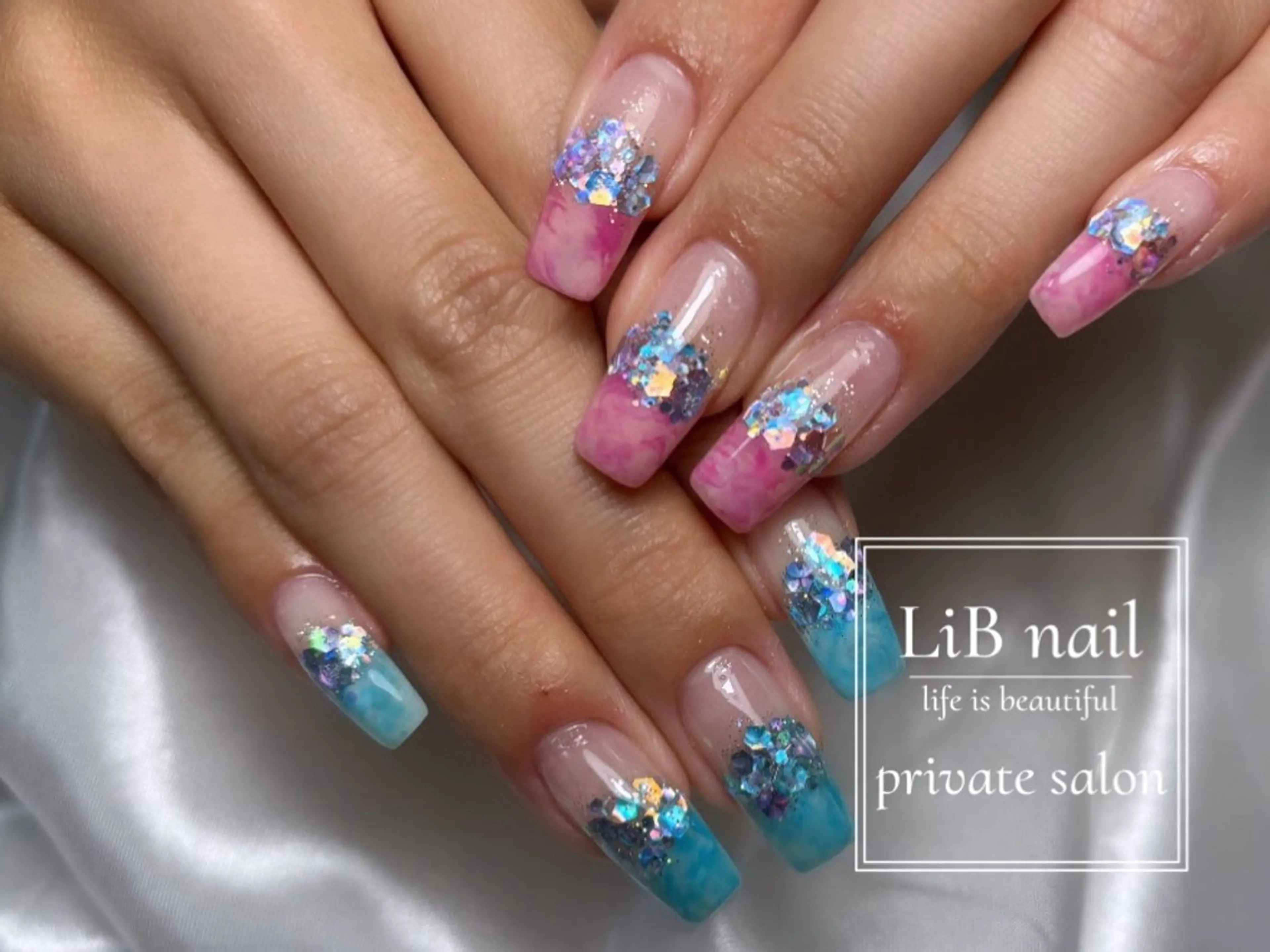 ネイル ハンドネイル LiB nailのネイルデザイン