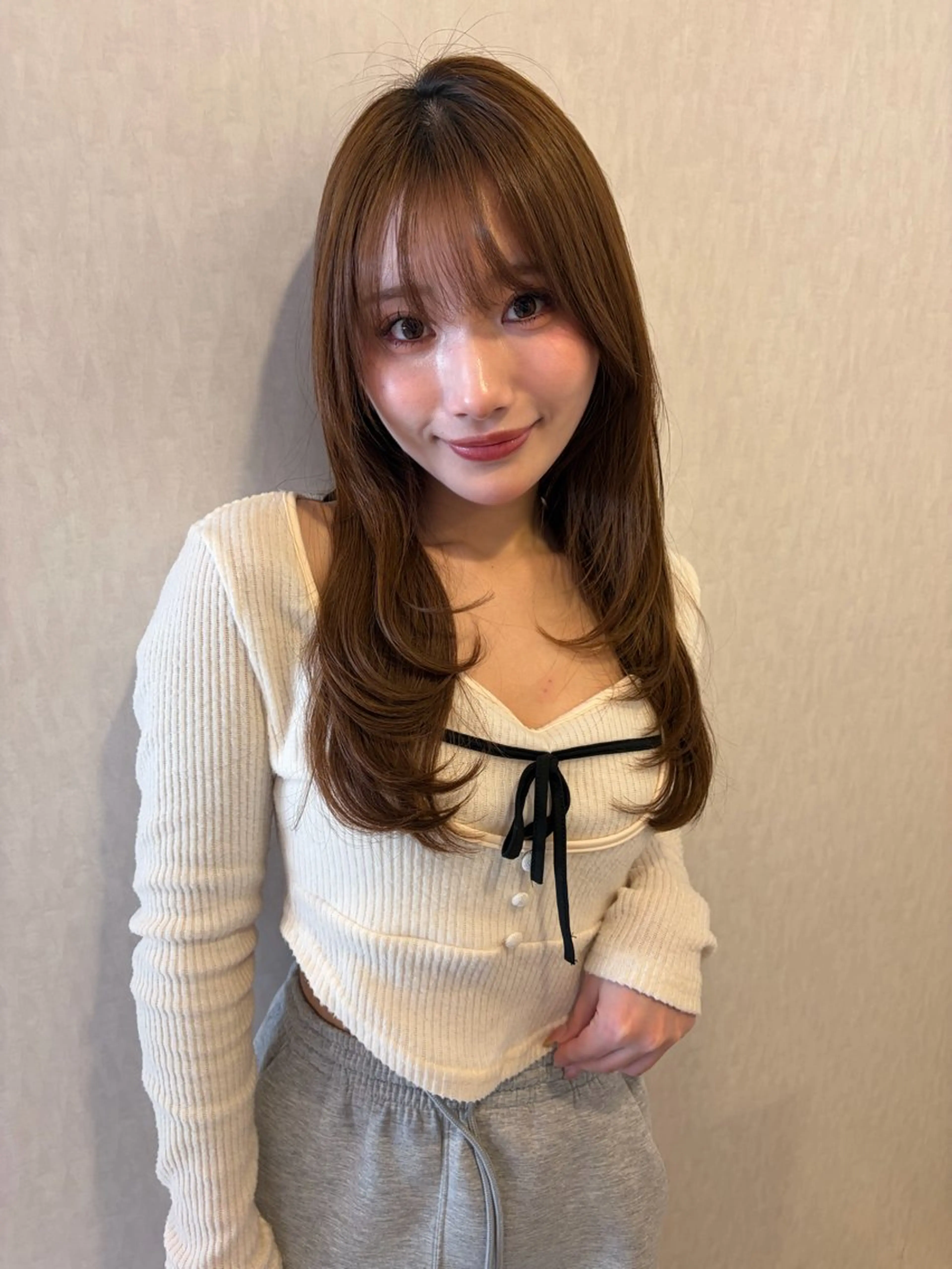 ロング カット トリートメント 髪質改善/レイヤー 🌻秋月　日向🌻のヘアスタイル