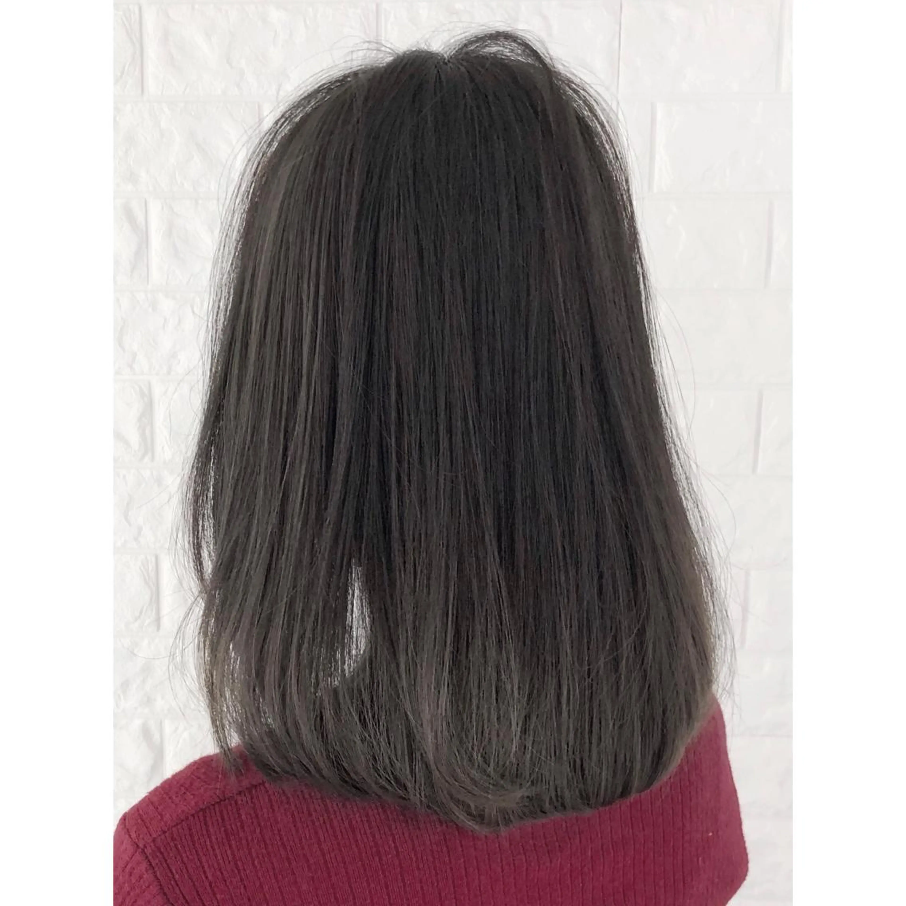 ミディアム カラー アッシュ 透明感カラー グラデーションカラー ハイライトカラー ハイライト 髪質改善特化KIZU /艶髪研究（京都）のヘアスタイル