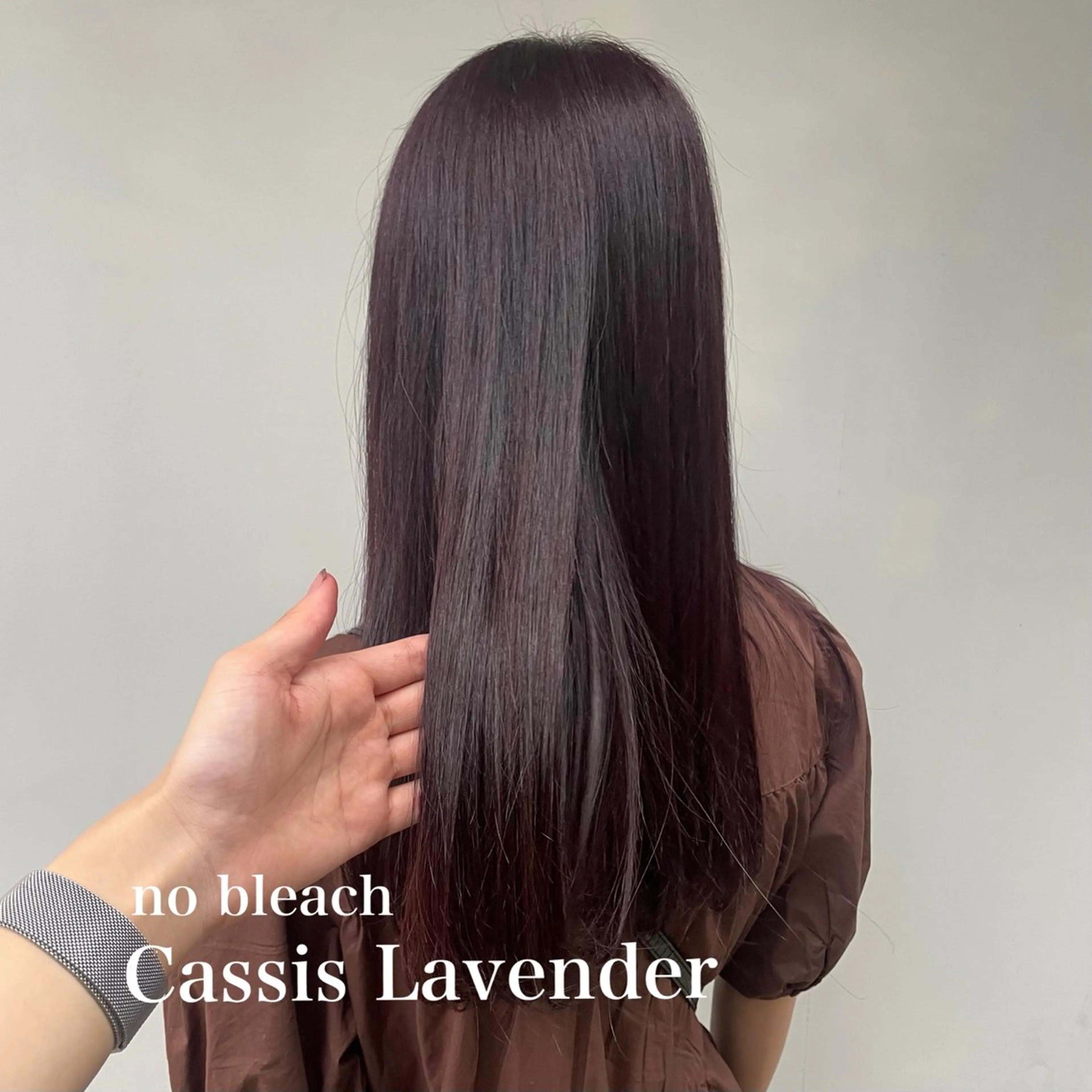 ロング 透明感カラー🫧🩶   ミハネ︎︎のヘアスタイル