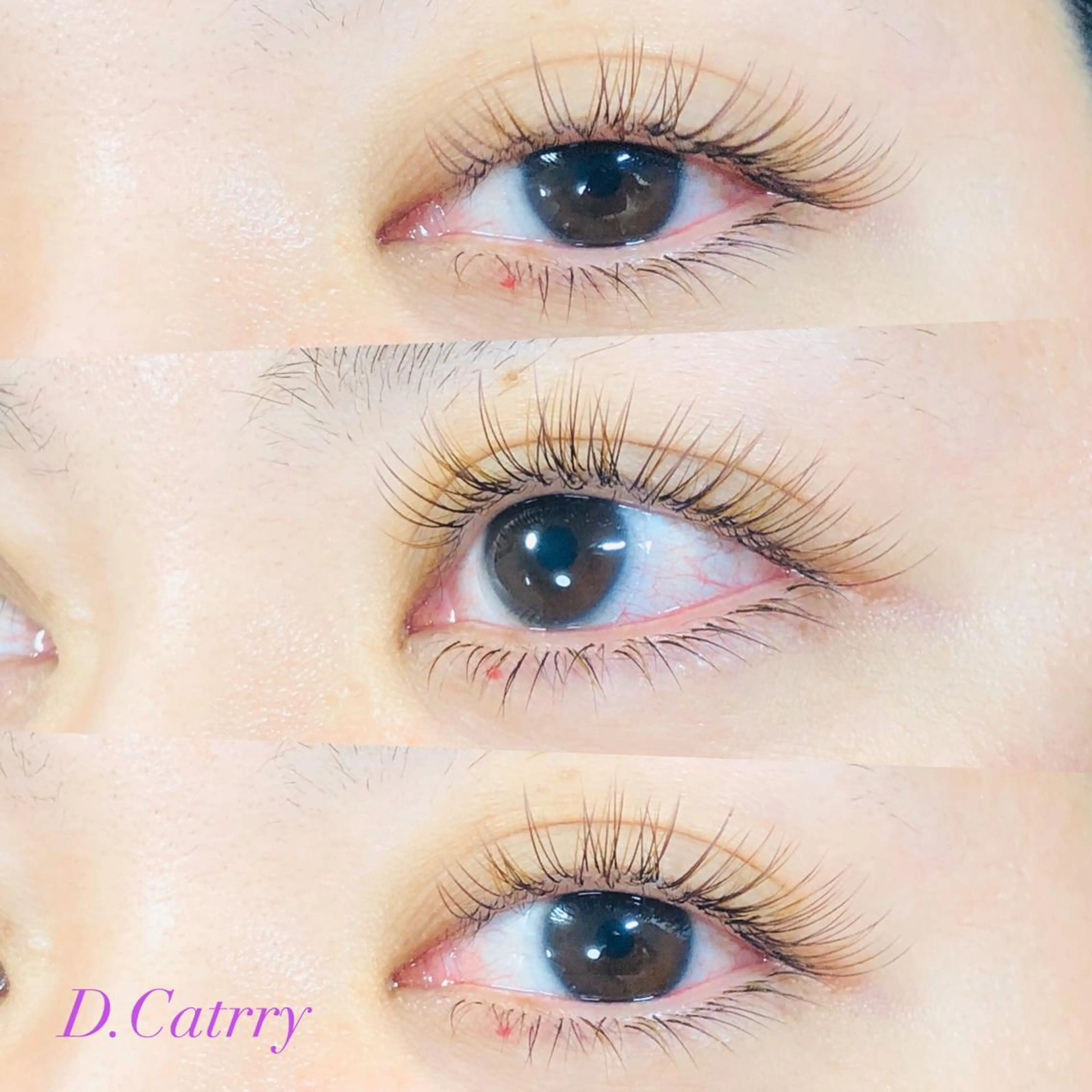 マツエク・マツパ カラーマツエク crescent 福寿のマツエク・マツパデザイン