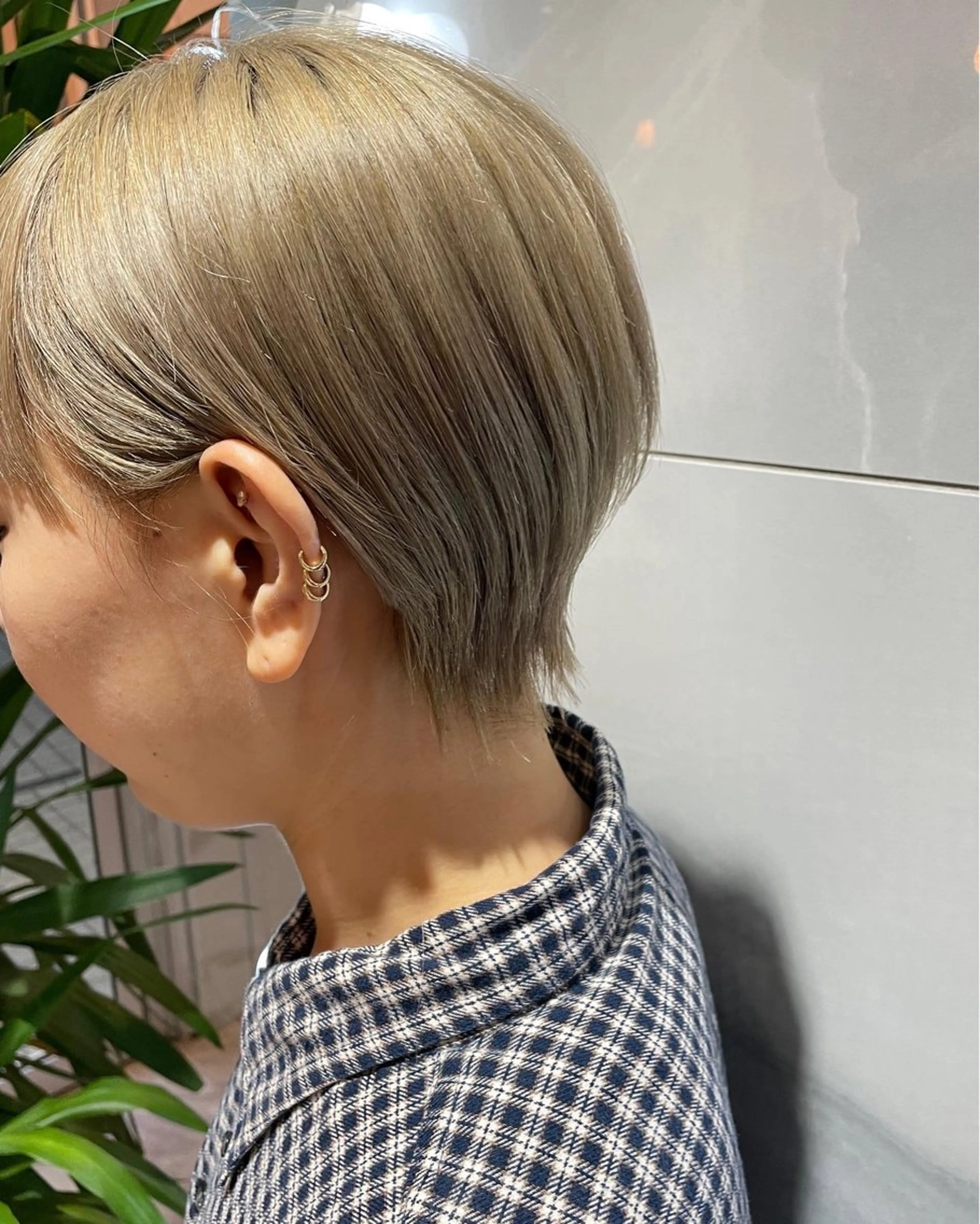 ショート くびれヘア ショートヘア カット ショート 嶋津祥希のヘアスタイル