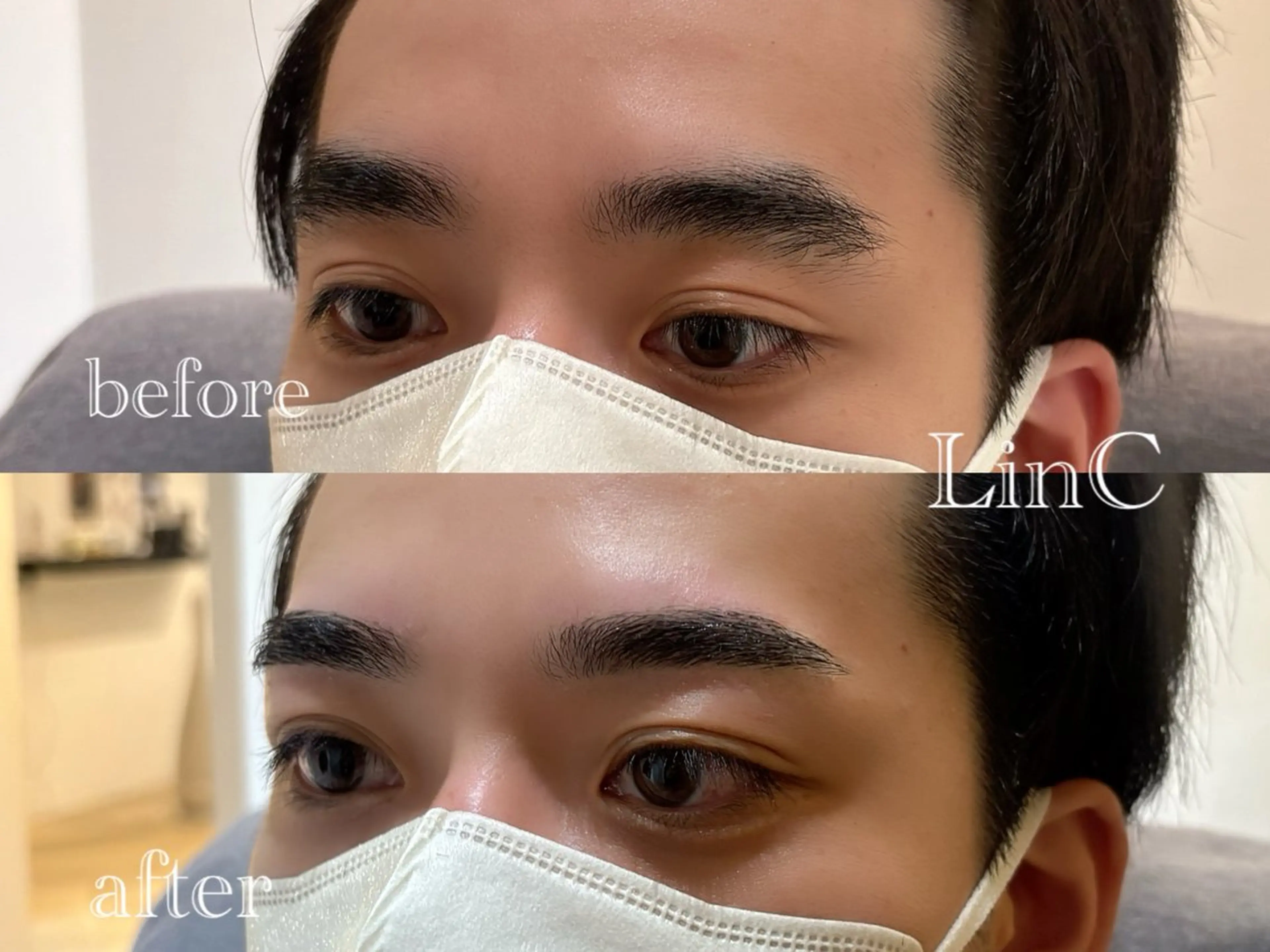 メンズアイブロウワックス🤖の写真