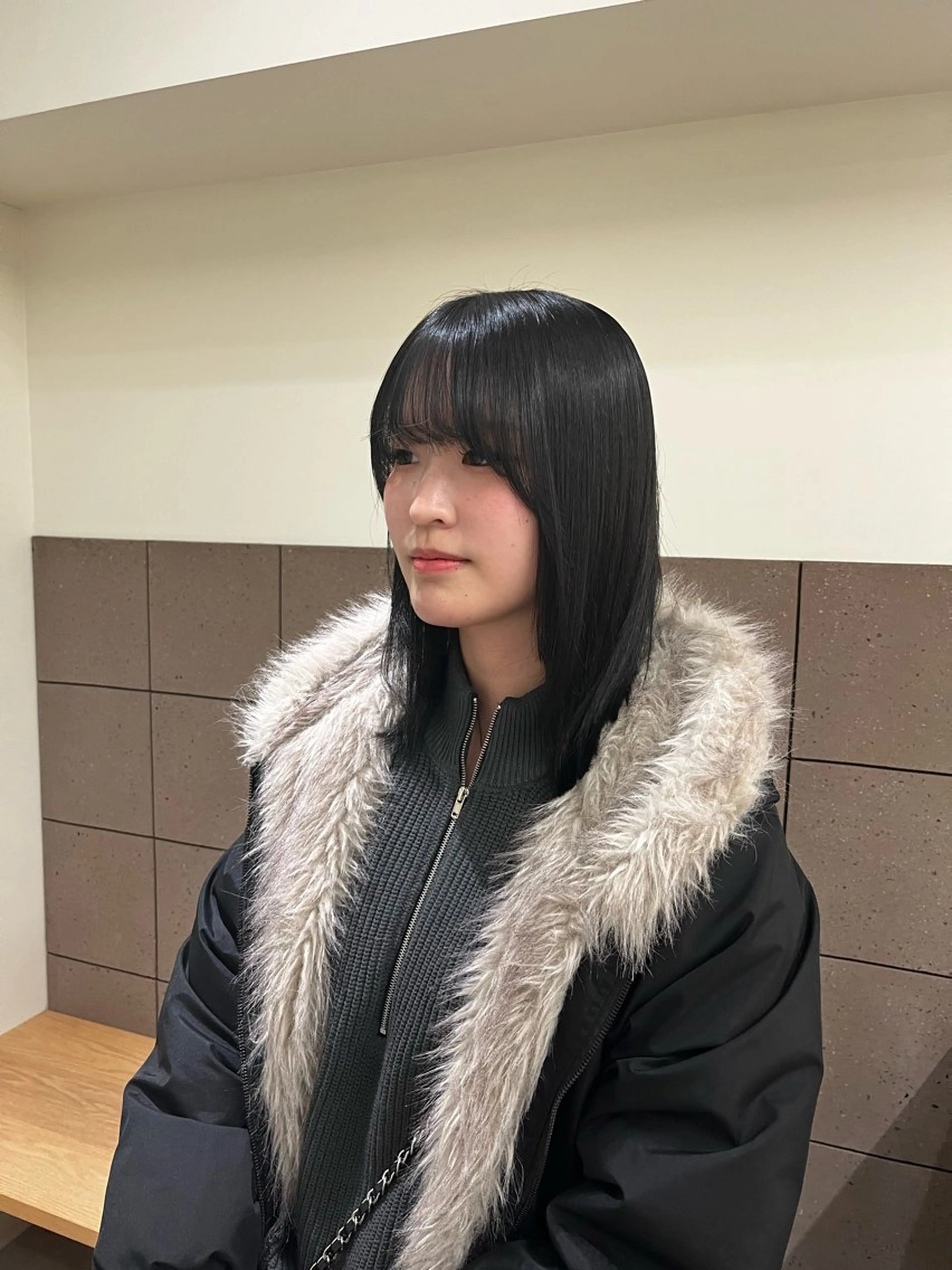 ミディアム ヘアカラー mao /HUI金山のヘアスタイル