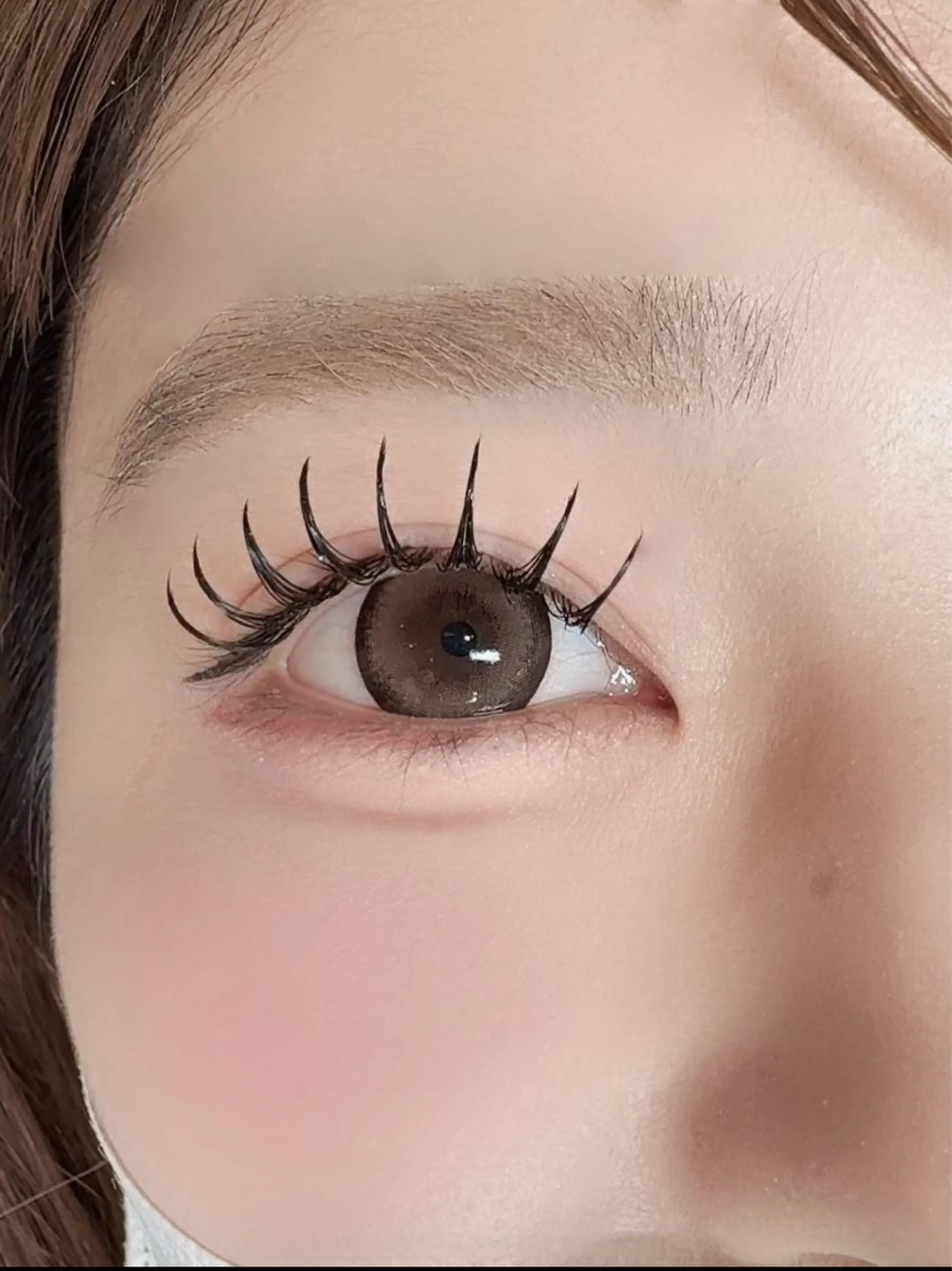 マツエク・マツパ フラットラッシュ 🌷EYESTYLE nanase🌷のマツエク・マツパデザイン